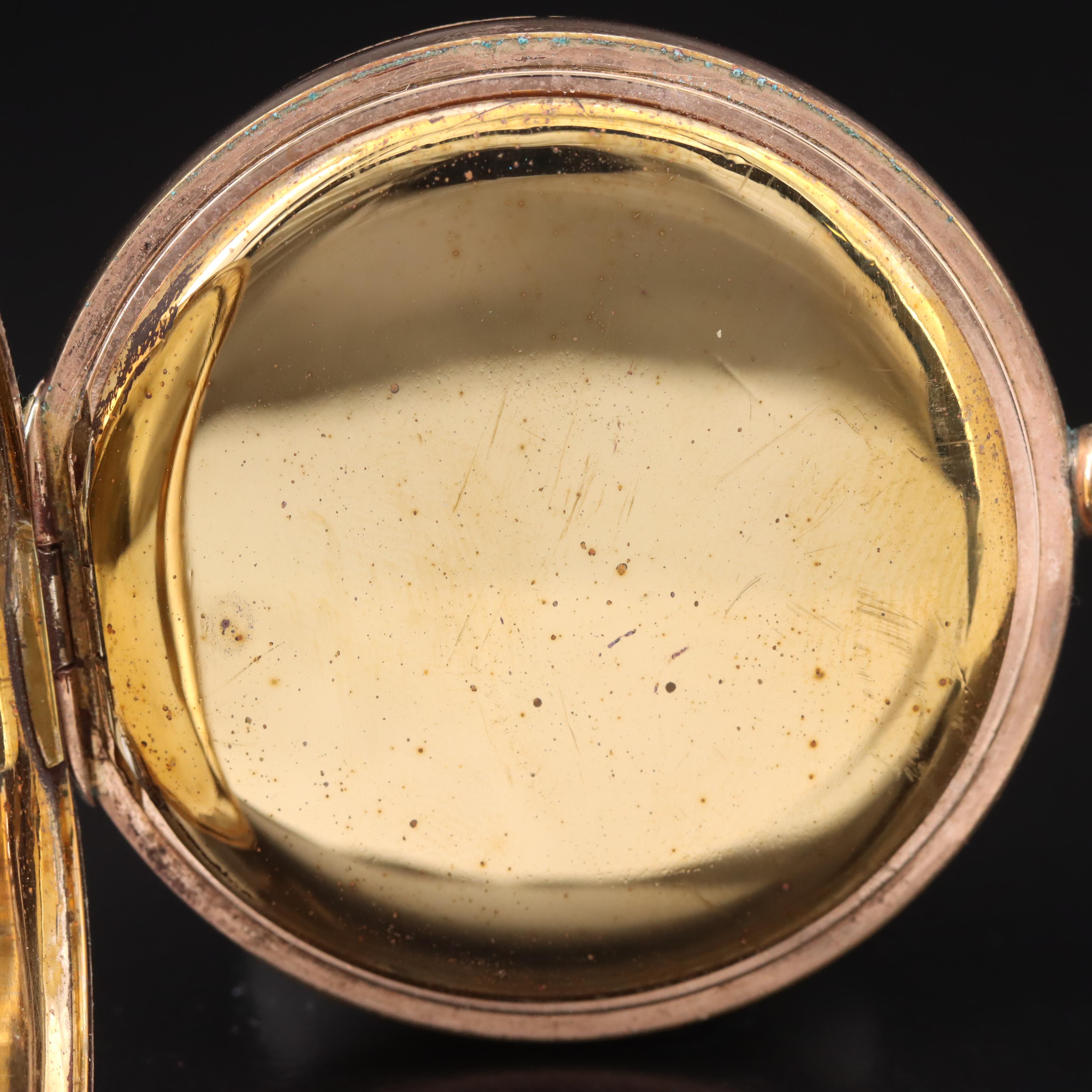 1911 Elgin Hunter Case Pocket Watch