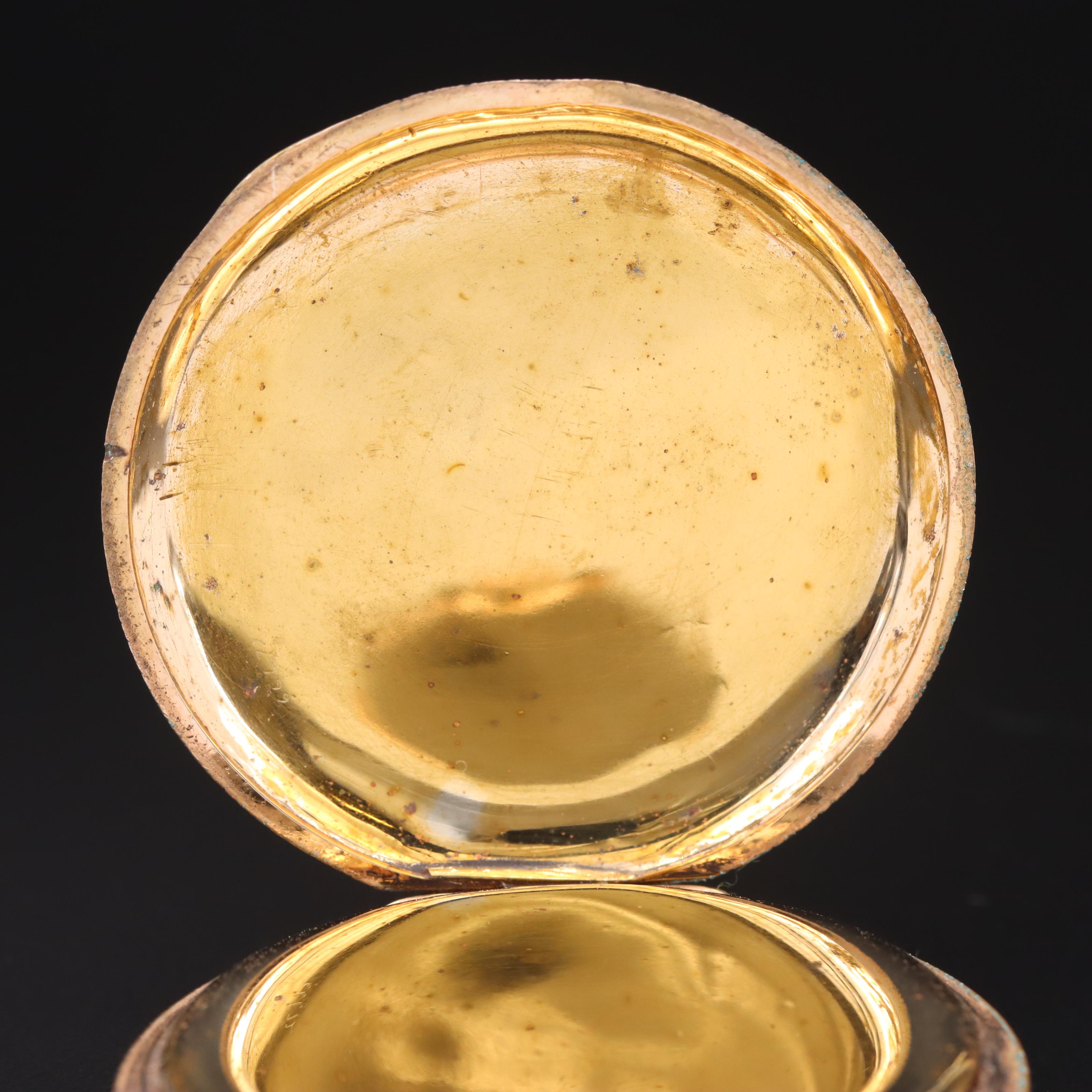 1911 Elgin Hunter Case Pocket Watch