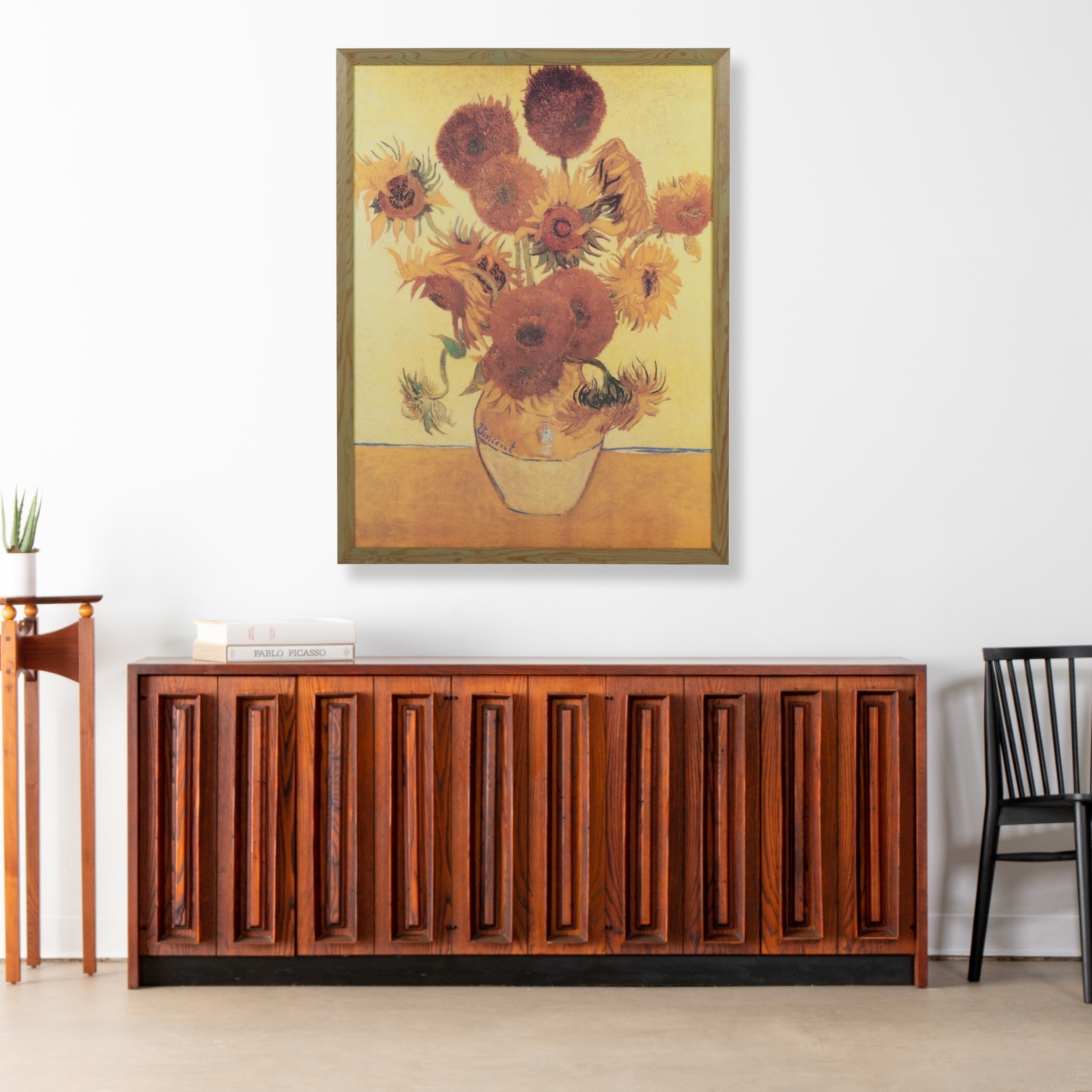 Offset Lithograph After Vincent van Gogh "Sunflowers," Circa 2000