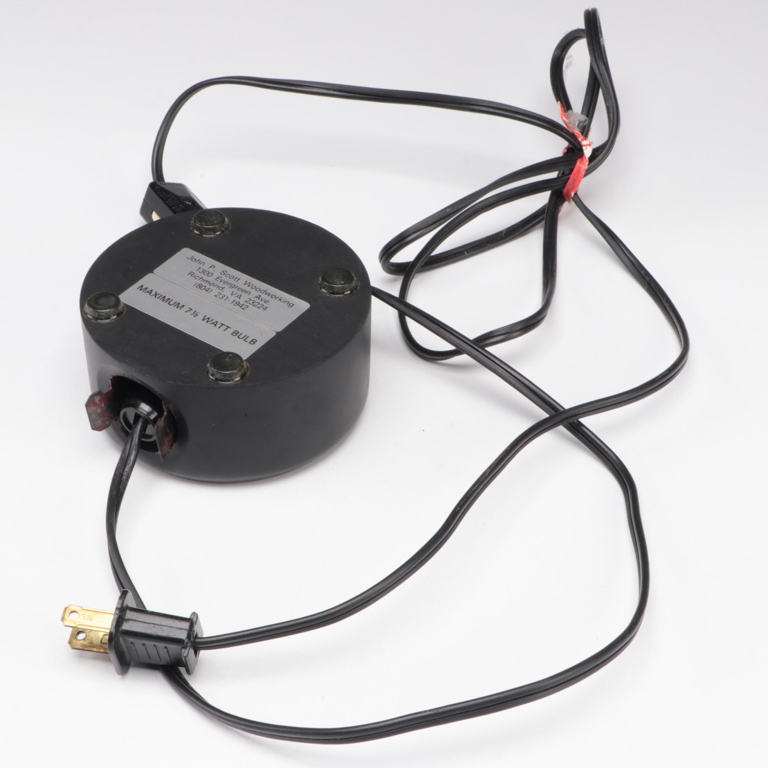 Abelman Art Glass Paperweight with Other Light