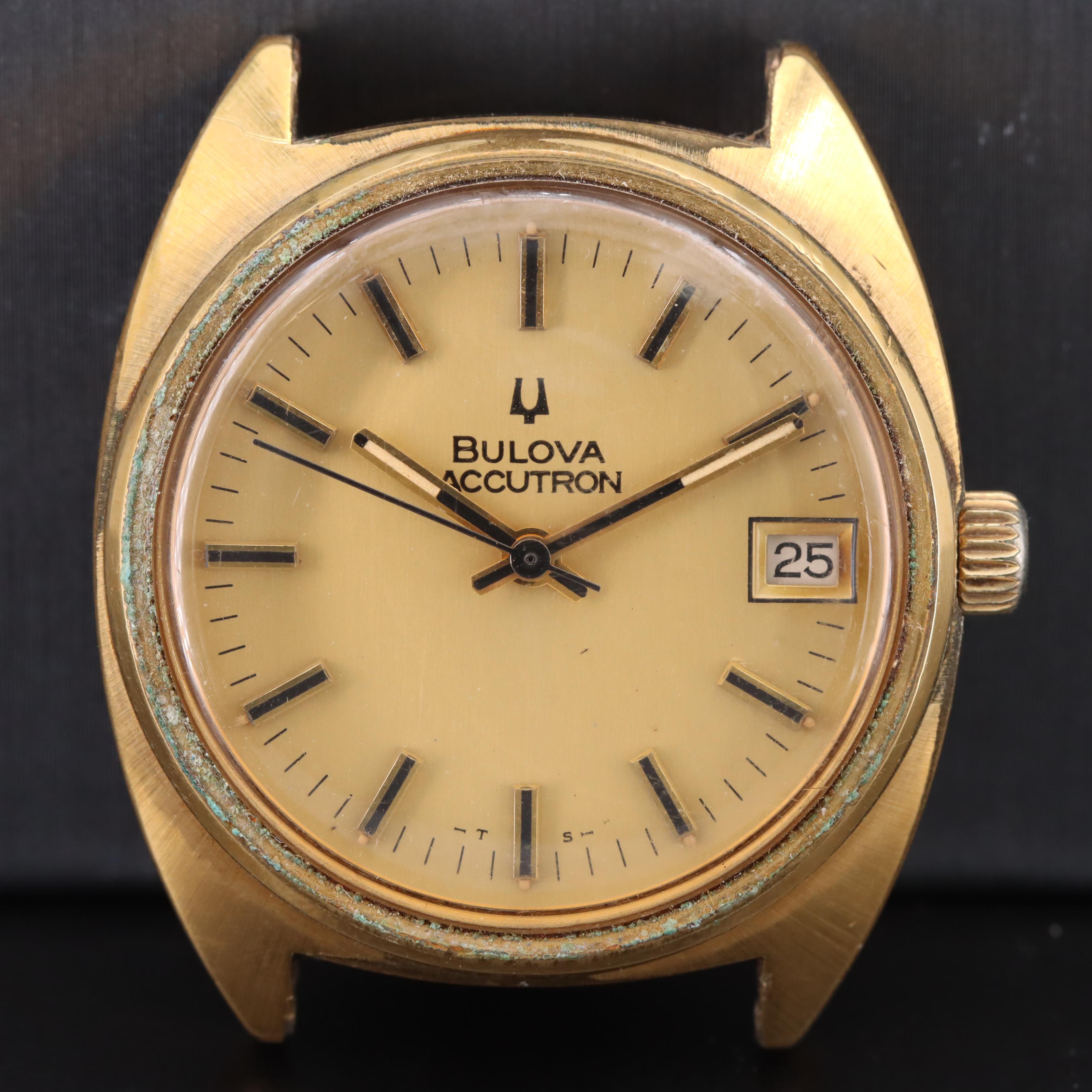 1975 Gold-Plated Bulova Accutron Watch