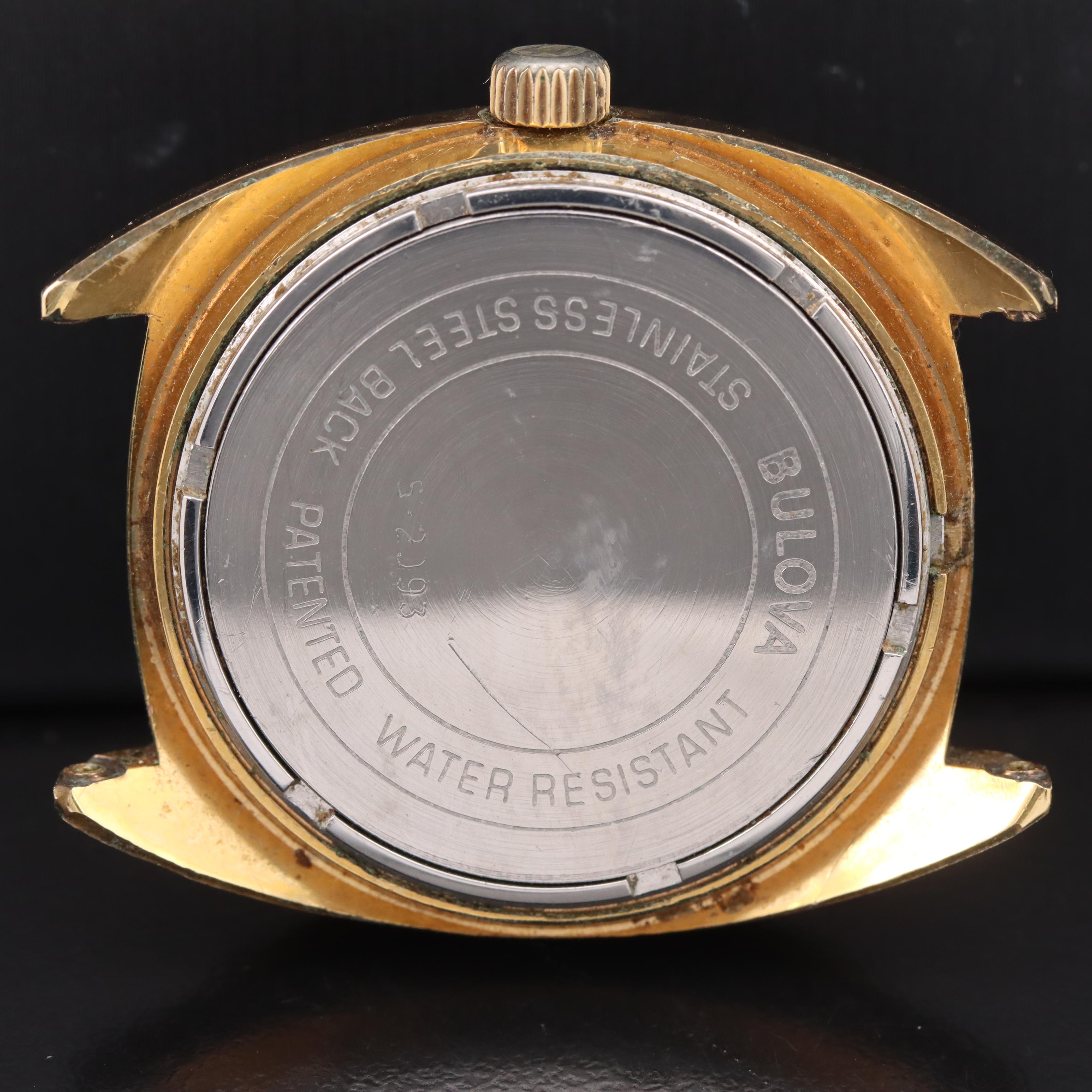 1975 Gold-Plated Bulova Accutron Watch