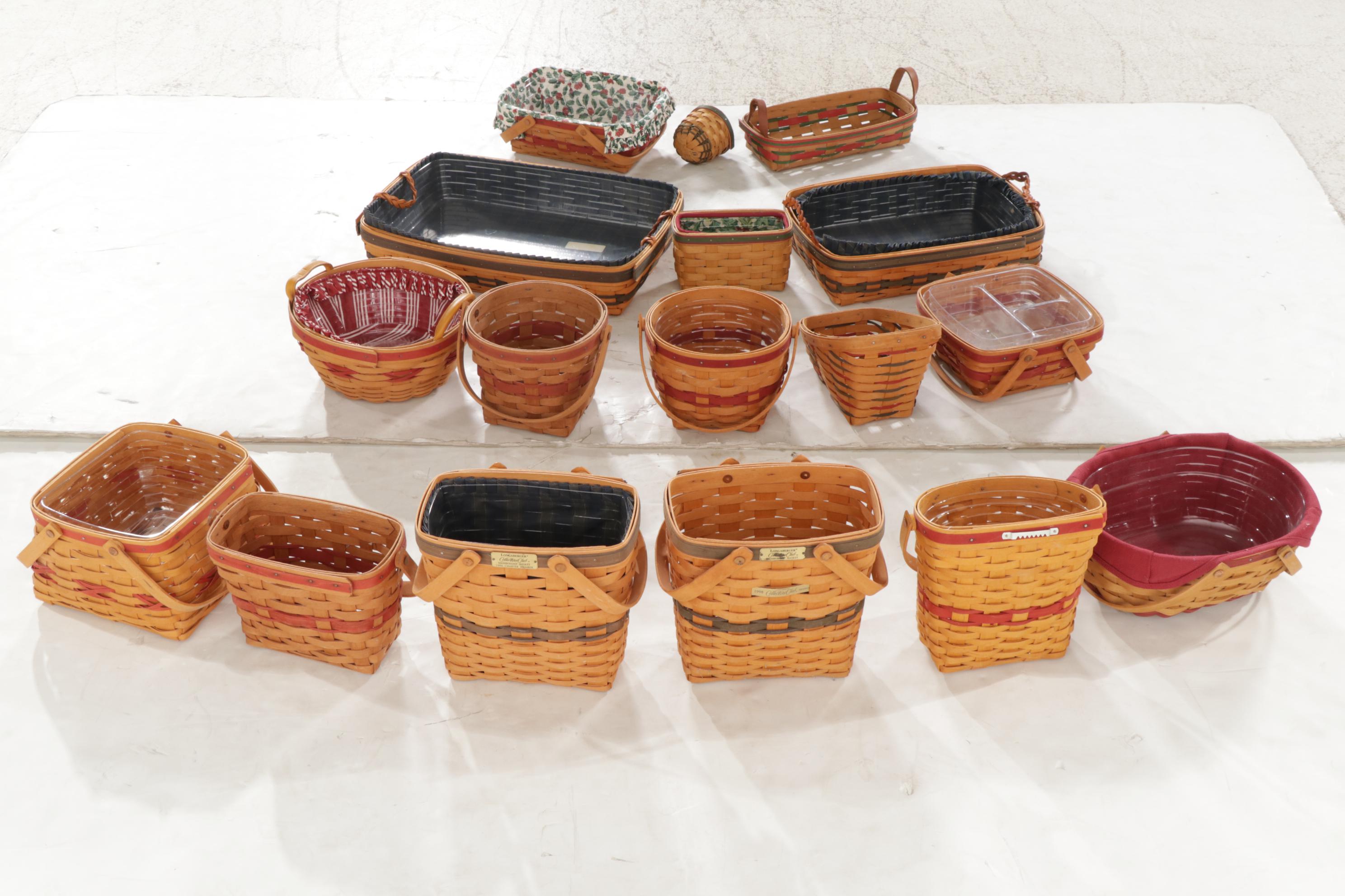 Longaberger Collectors Club and Other Baskets