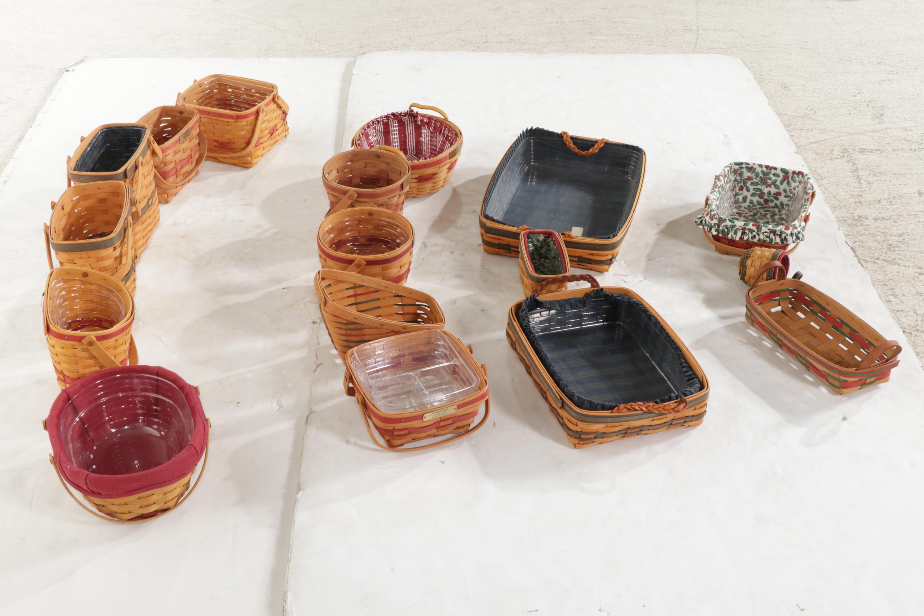 Longaberger Collectors Club and Other Baskets