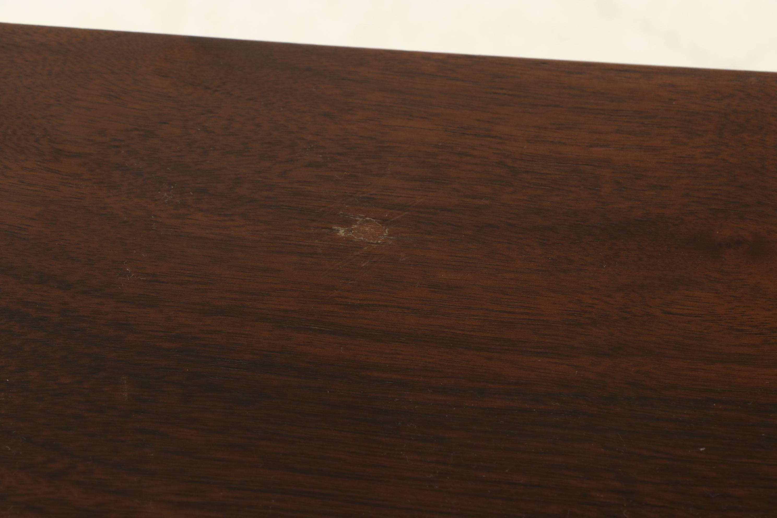 Mid Century Modern Style Walnut Finish Chest of Drawers