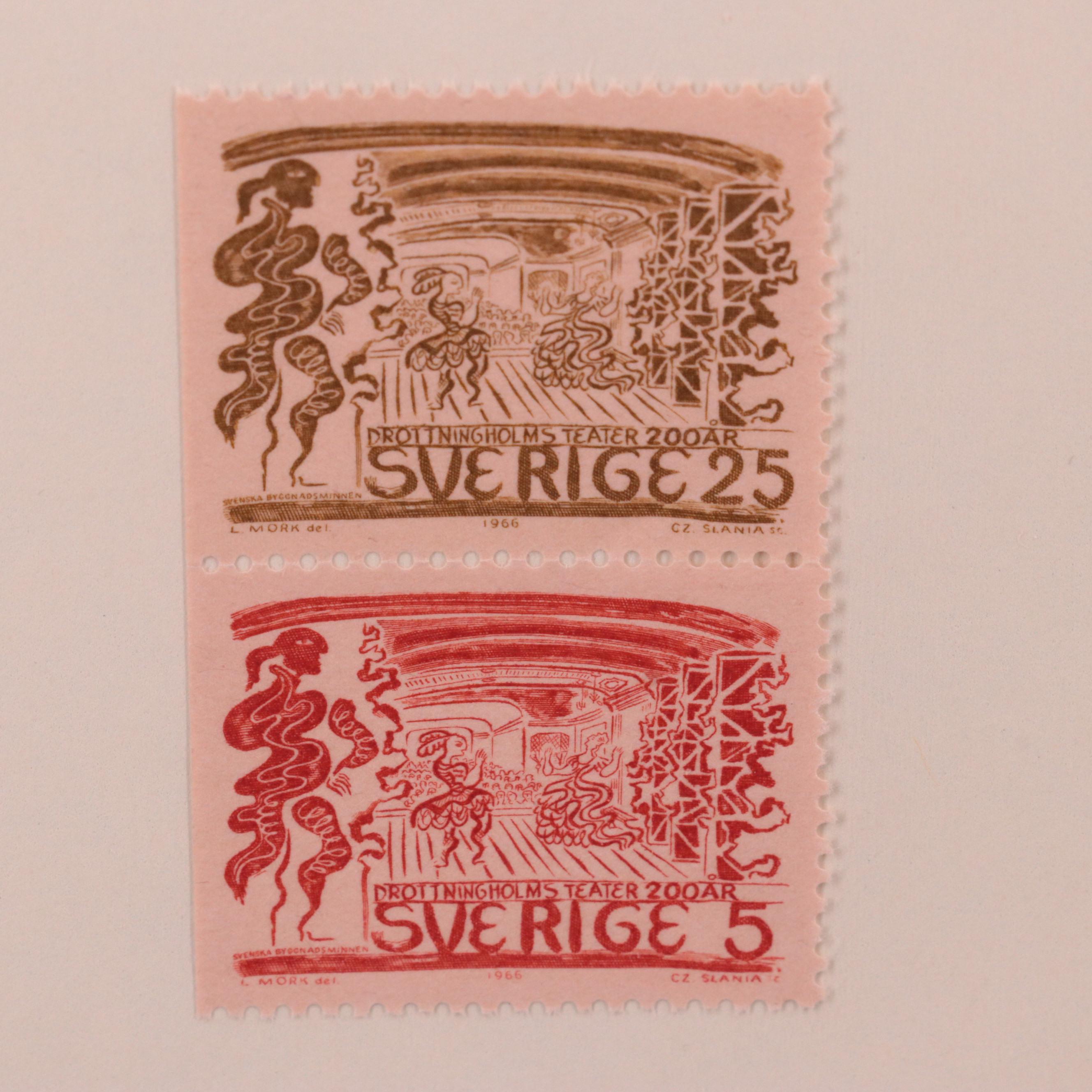 Postage Stamp Collection from Sweden