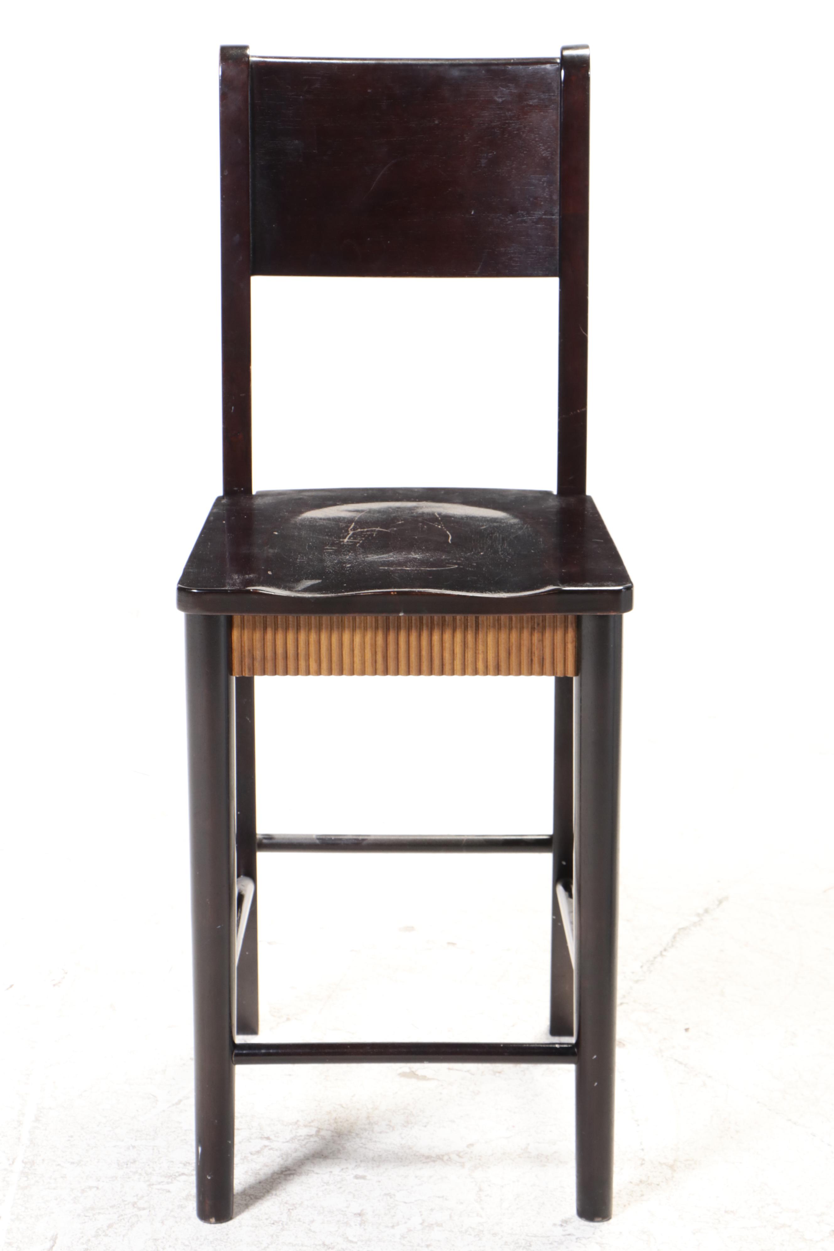 Three Pier 1 Imports Wooden Counter Stools