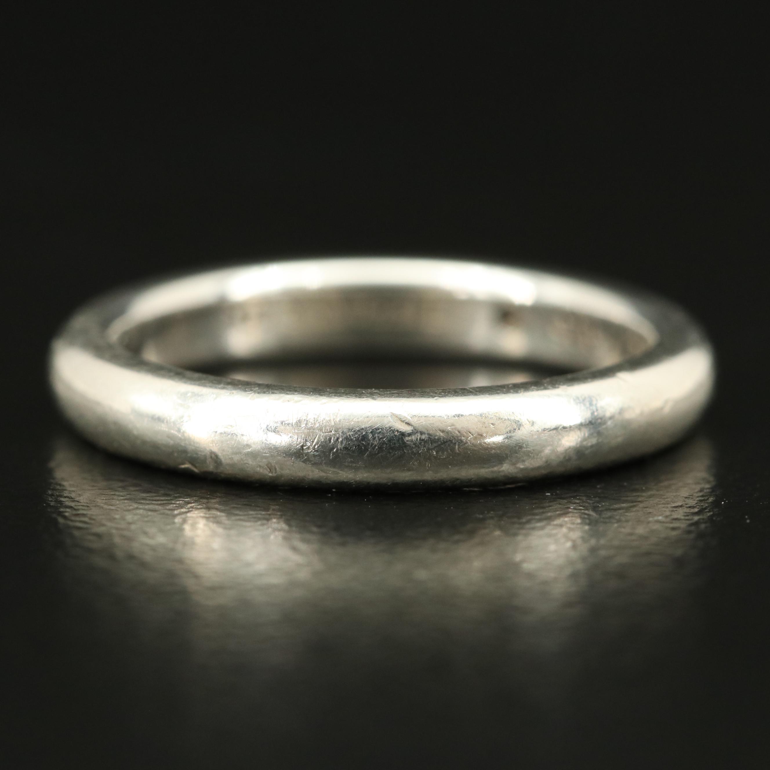 Elsa Peretti for Tiffany & Co. Sterling Sapphire Stackable Ring