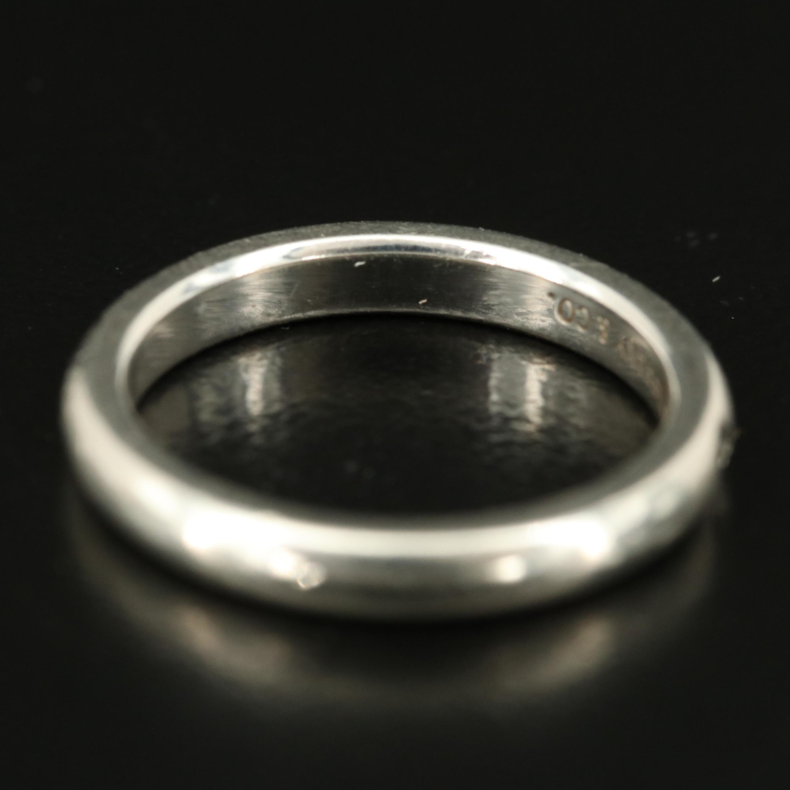 Elsa Peretti for Tiffany & Co. Sterling Sapphire Stackable Ring