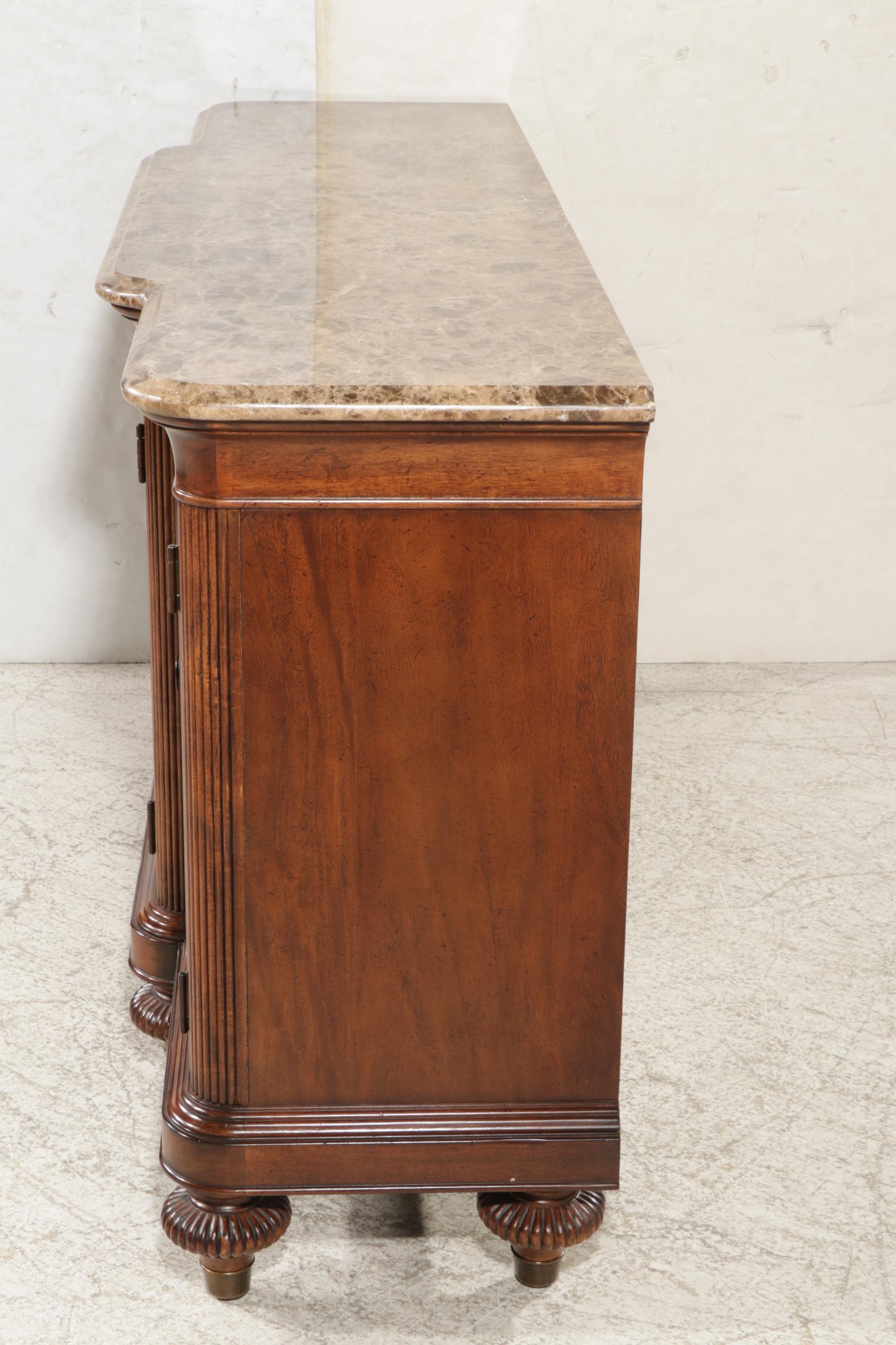 Ernest Hemingway Collection by Thomasville Marble and Hardwood Sideboard