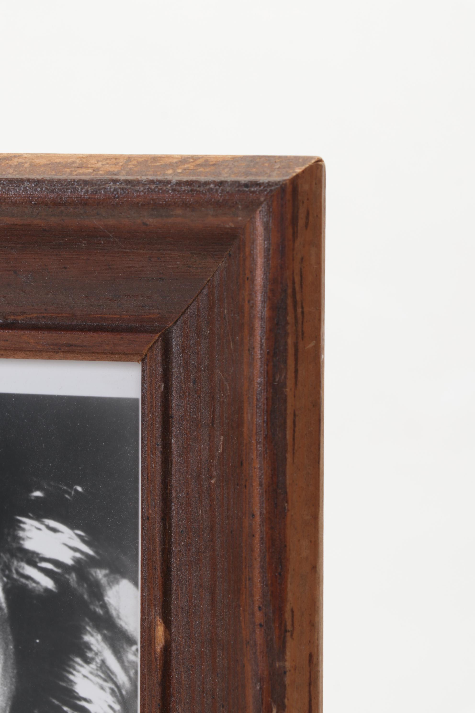 Nicholas Cage Signed Black and White Headshot