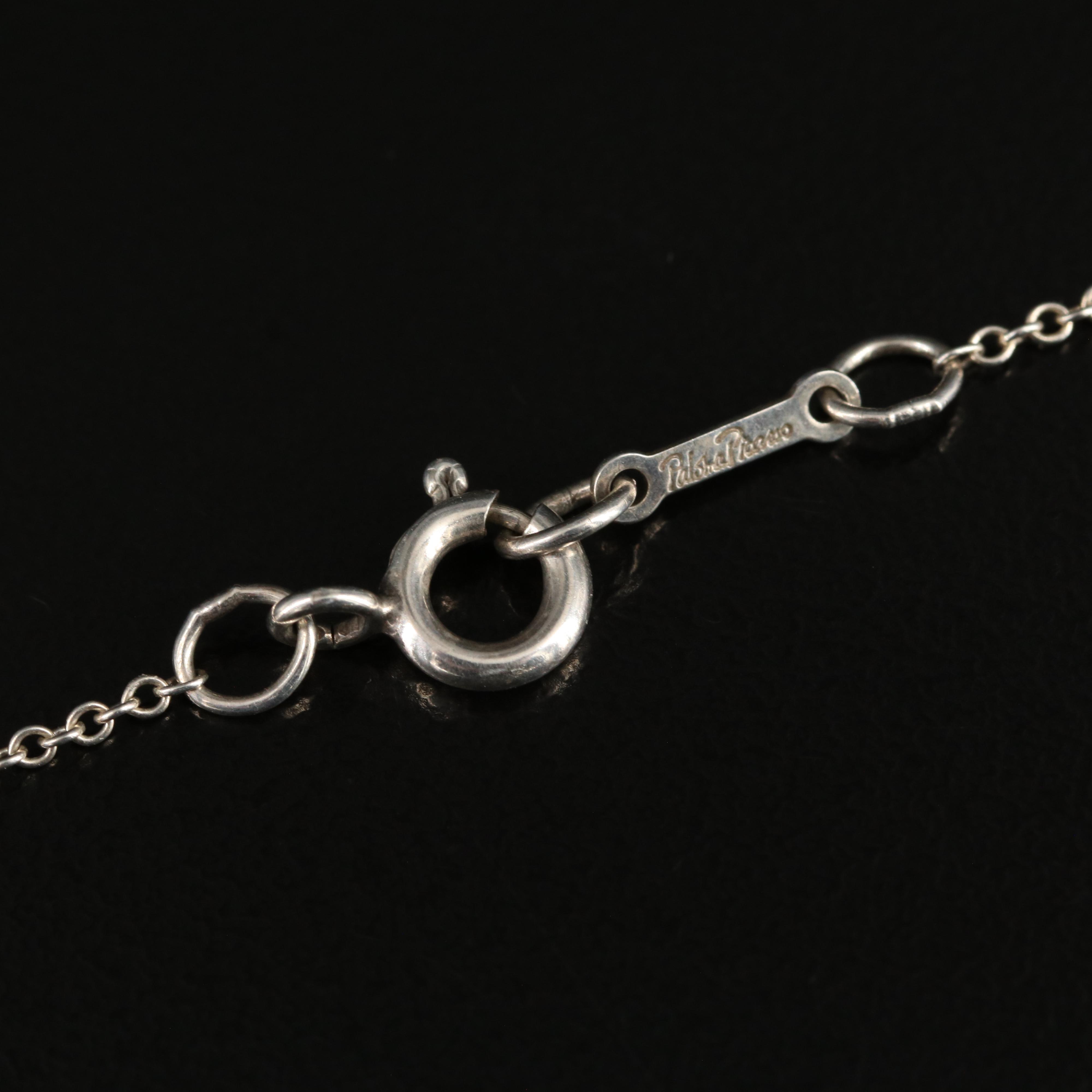 Paloma Picasso for Tiffany & Co. "Double Loving Heart" Sterling Necklace