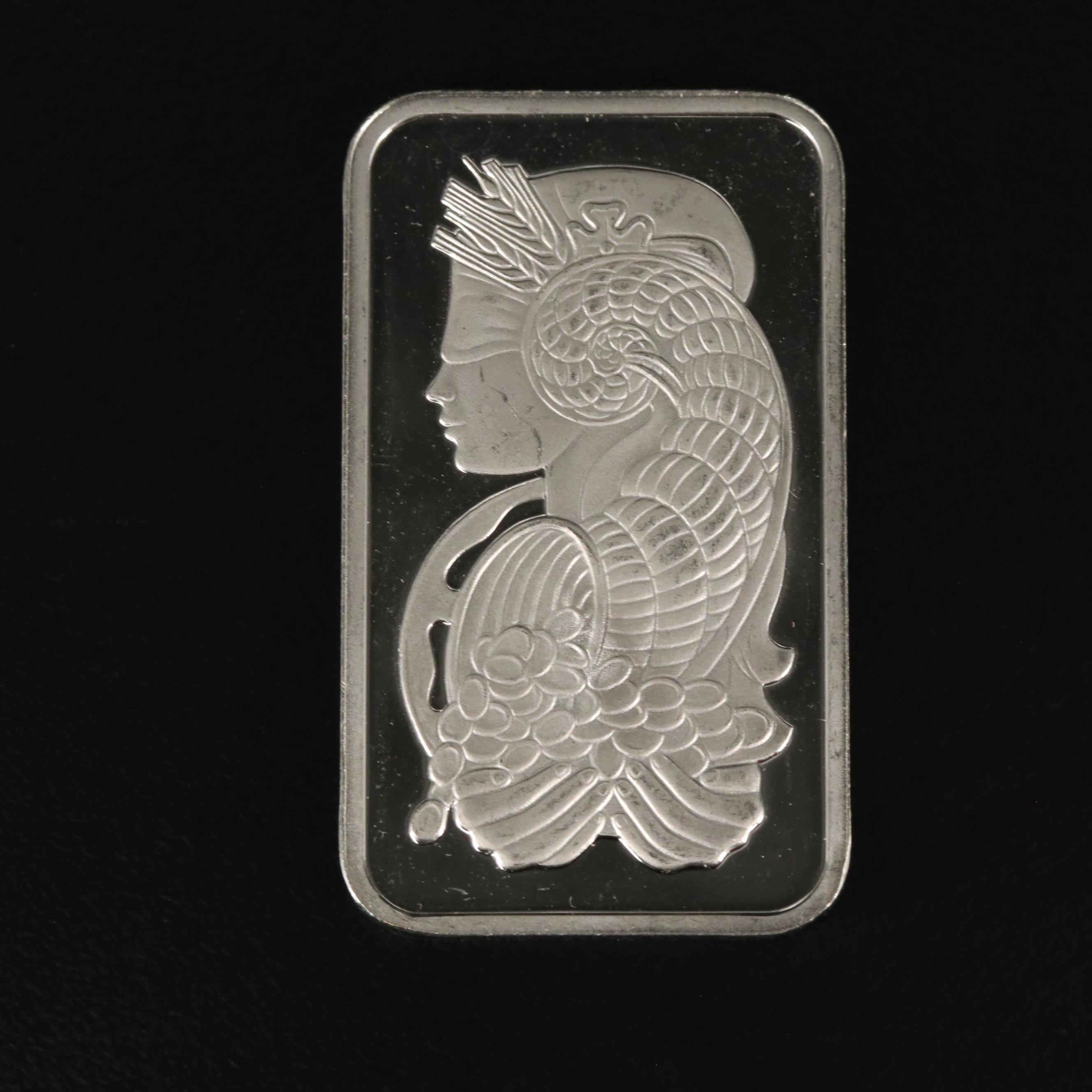 One Ounce Platinum Bar