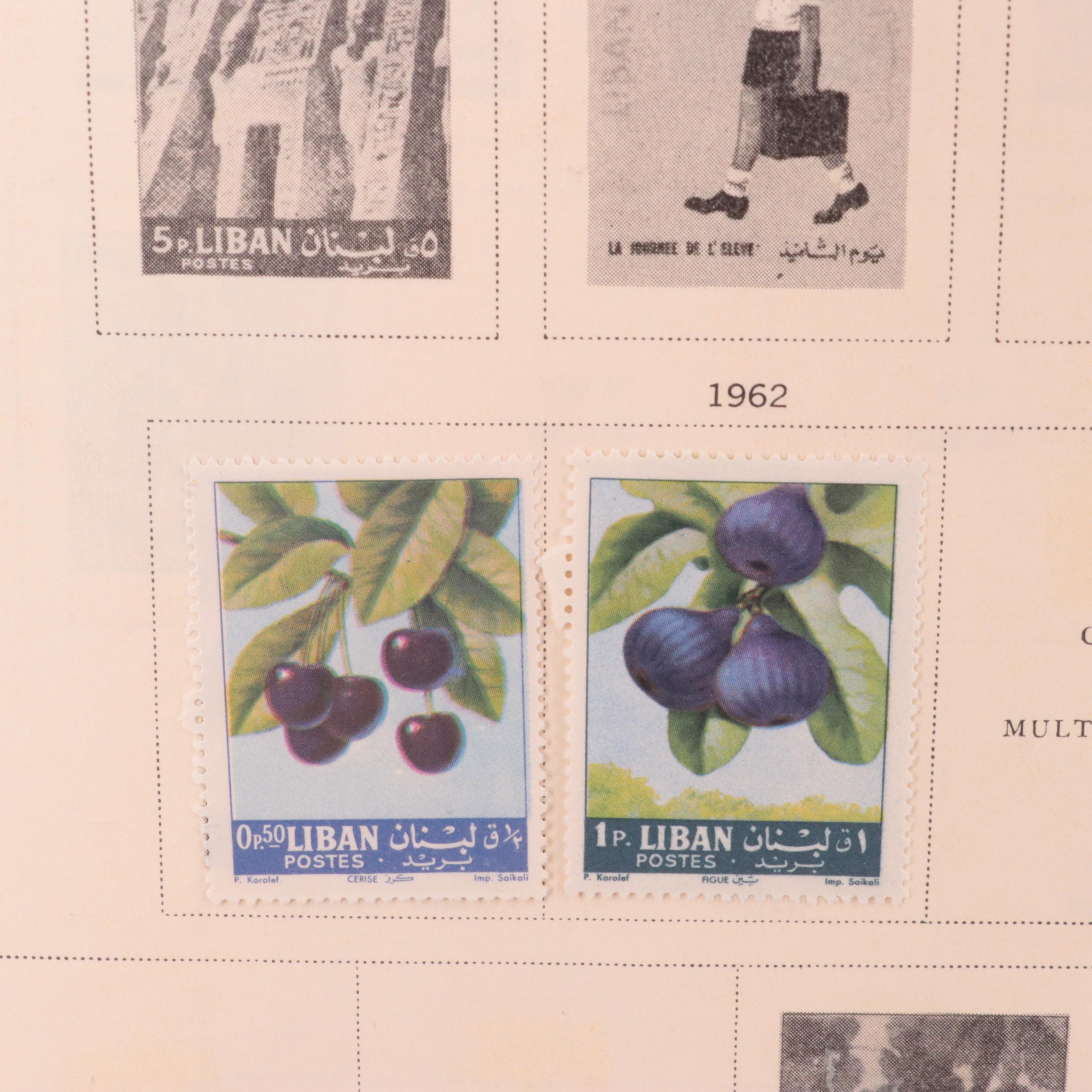Postage Stamp Collection of World Stamps