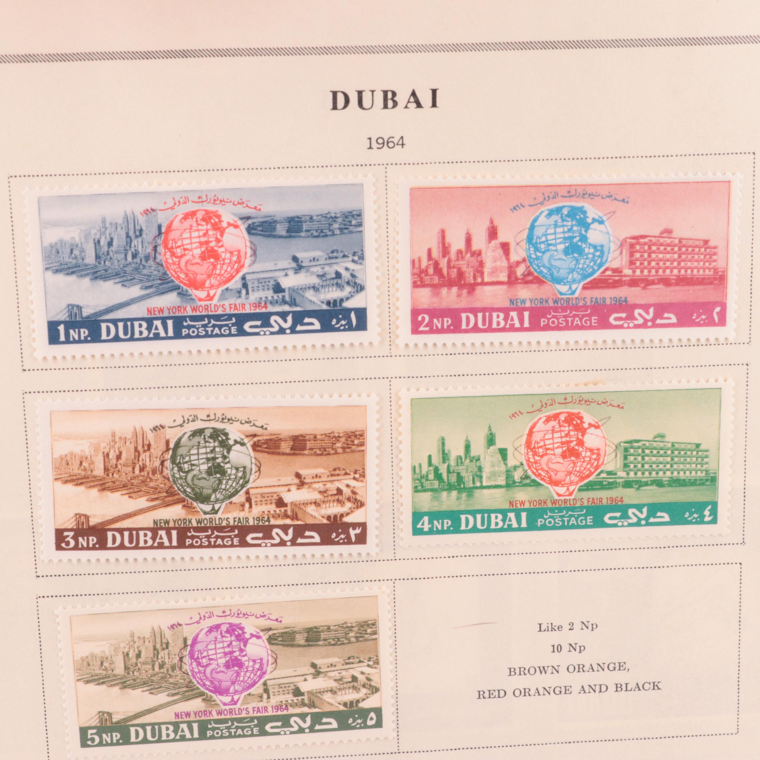 Postage Stamp Collection of World Stamps