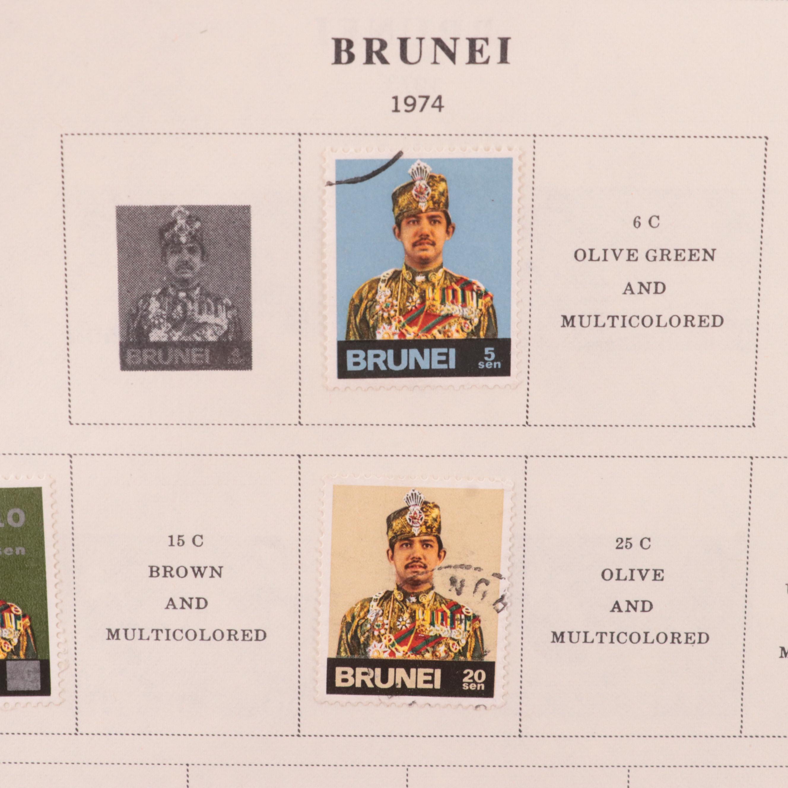 Postage Stamp Collection of World Stamps