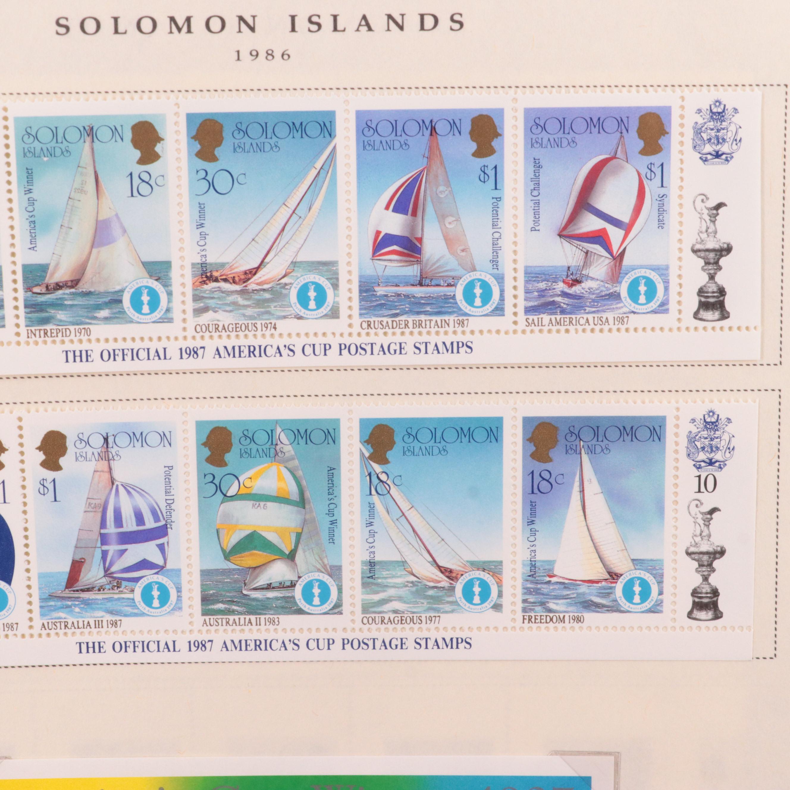 Postage Stamp Collection of World Stamps