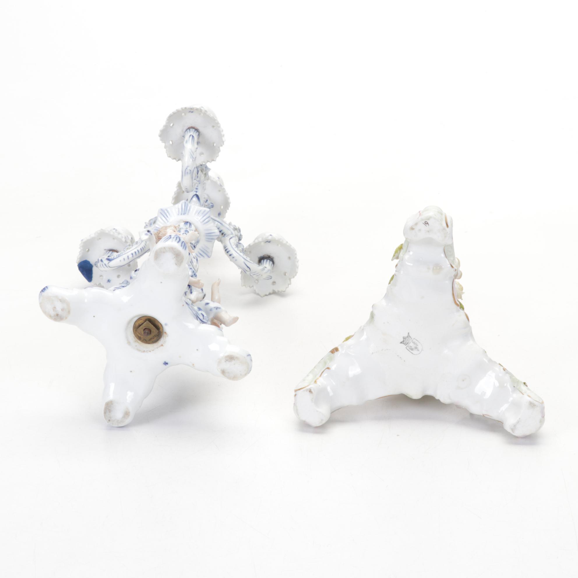 Rosenthal, Dresden, Royal Doulton, Limoges, and More Porcelain Décor