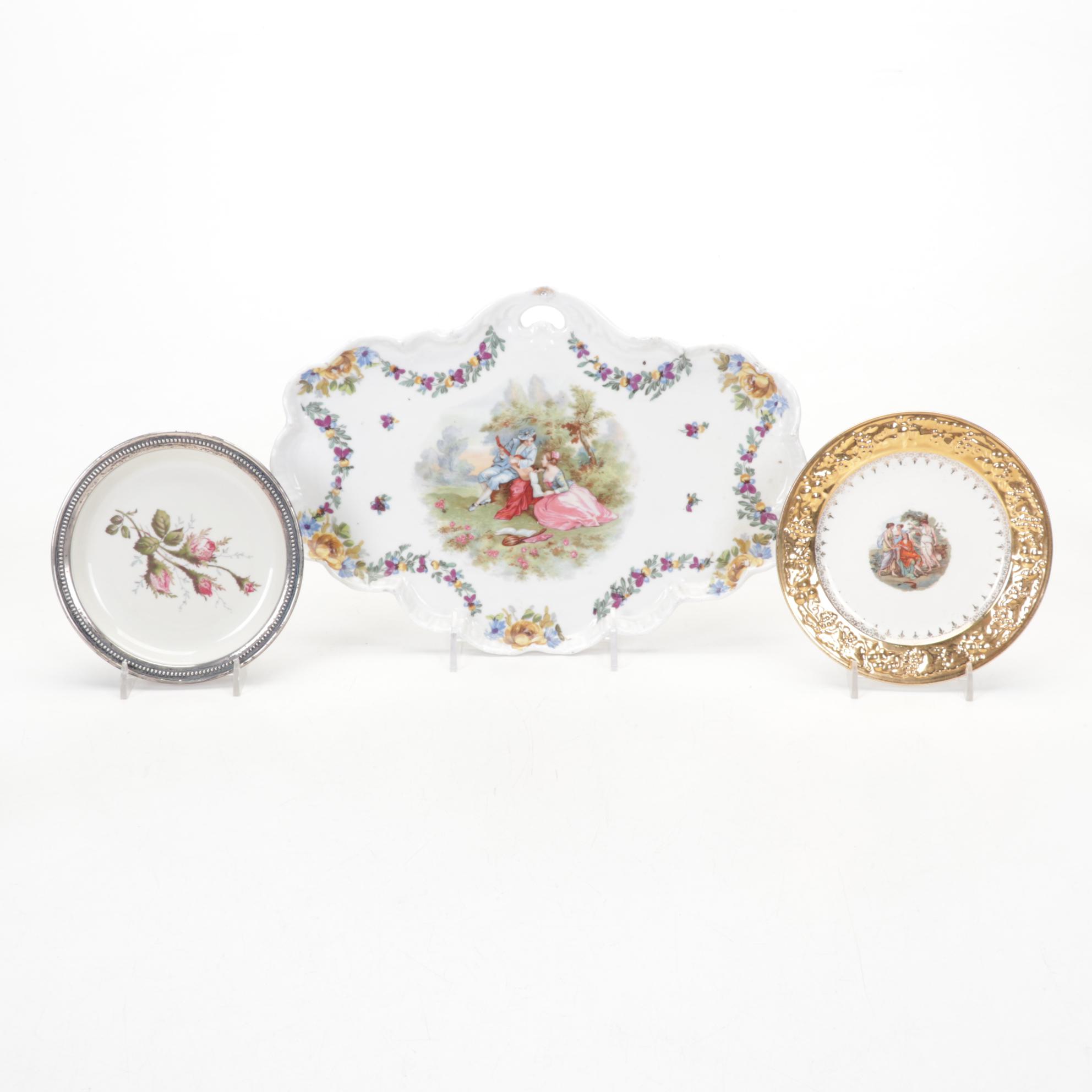 Rosenthal, Dresden, Royal Doulton, Limoges, and More Porcelain Décor