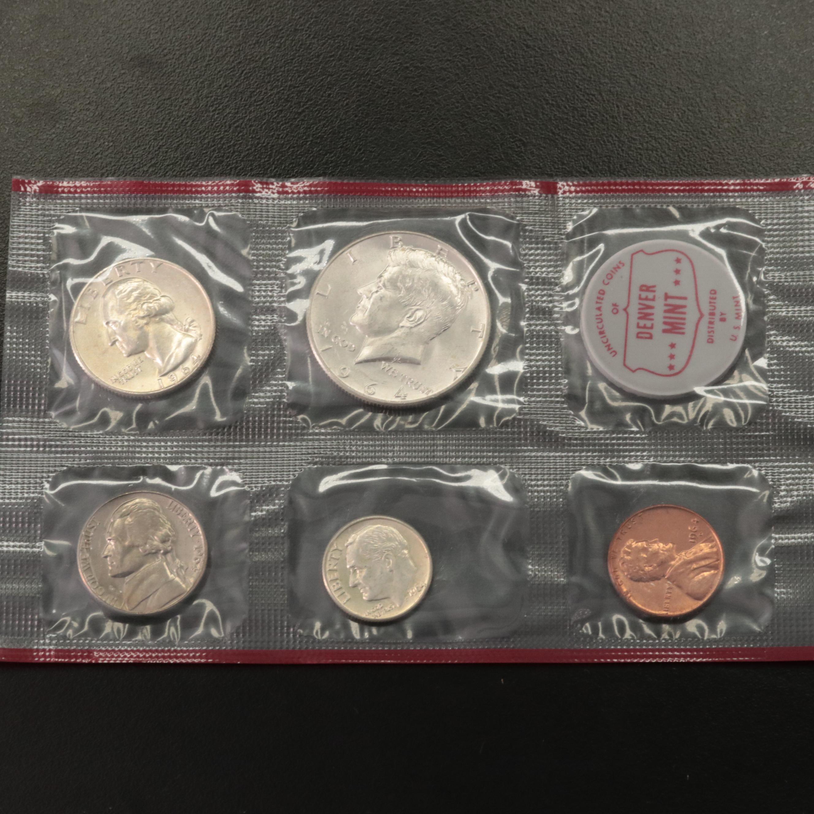 Eight Early U.S. Mint Sets