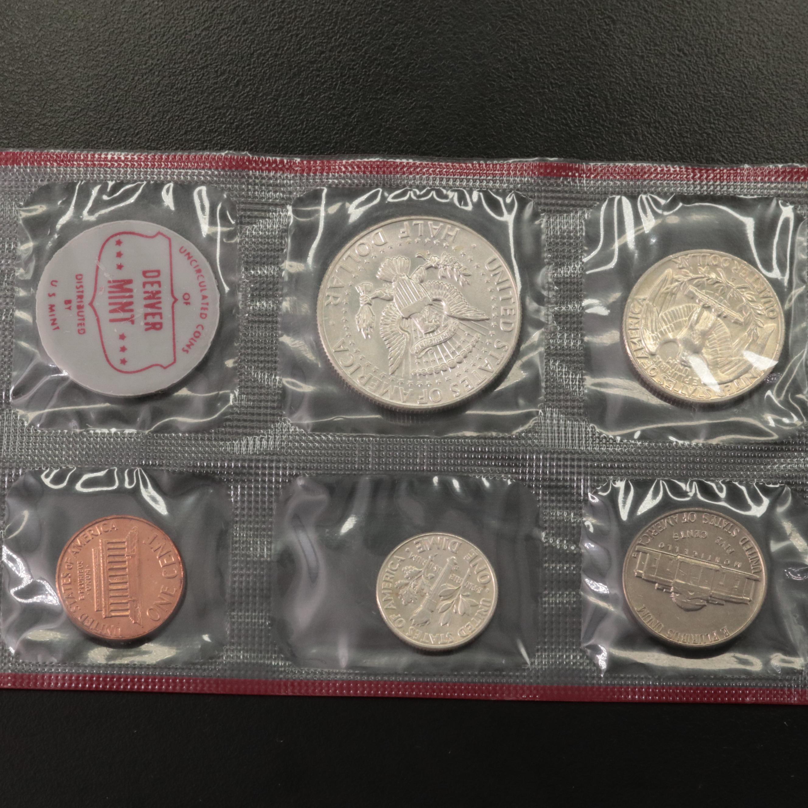 Eight Early U.S. Mint Sets