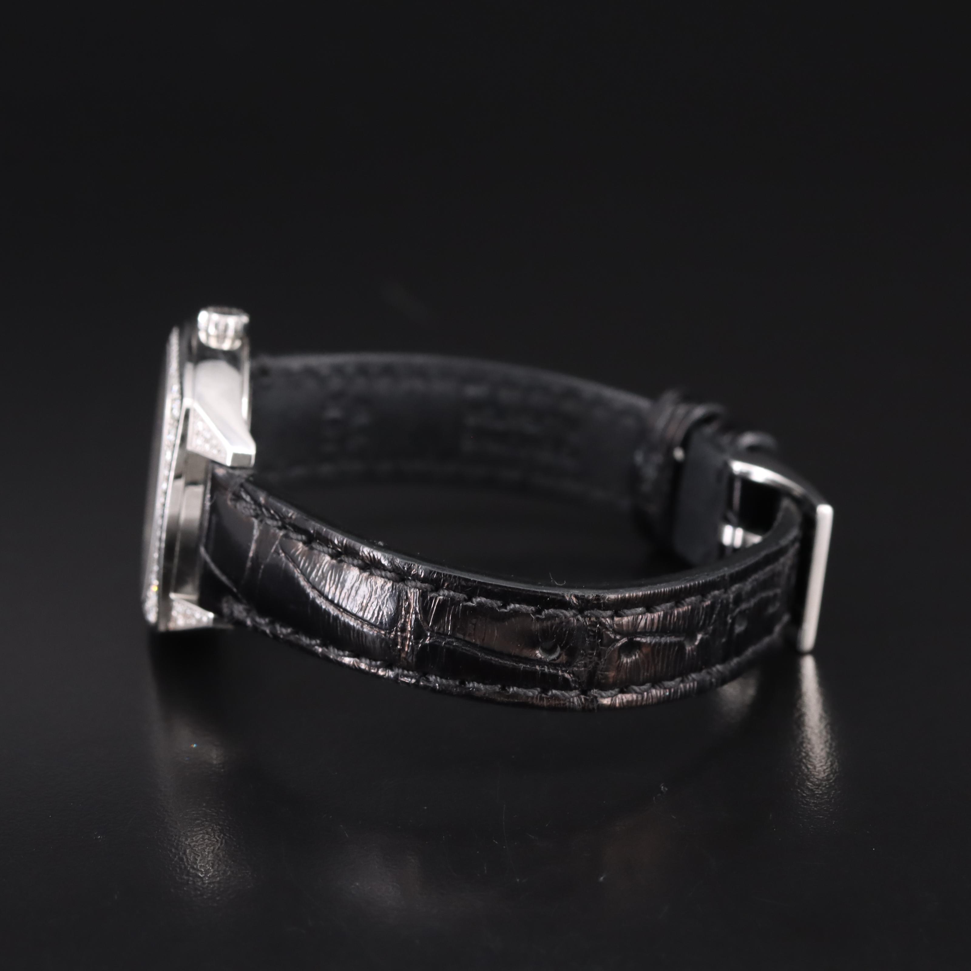 Gucci Diamond Dial and Bezel Quartz Watch