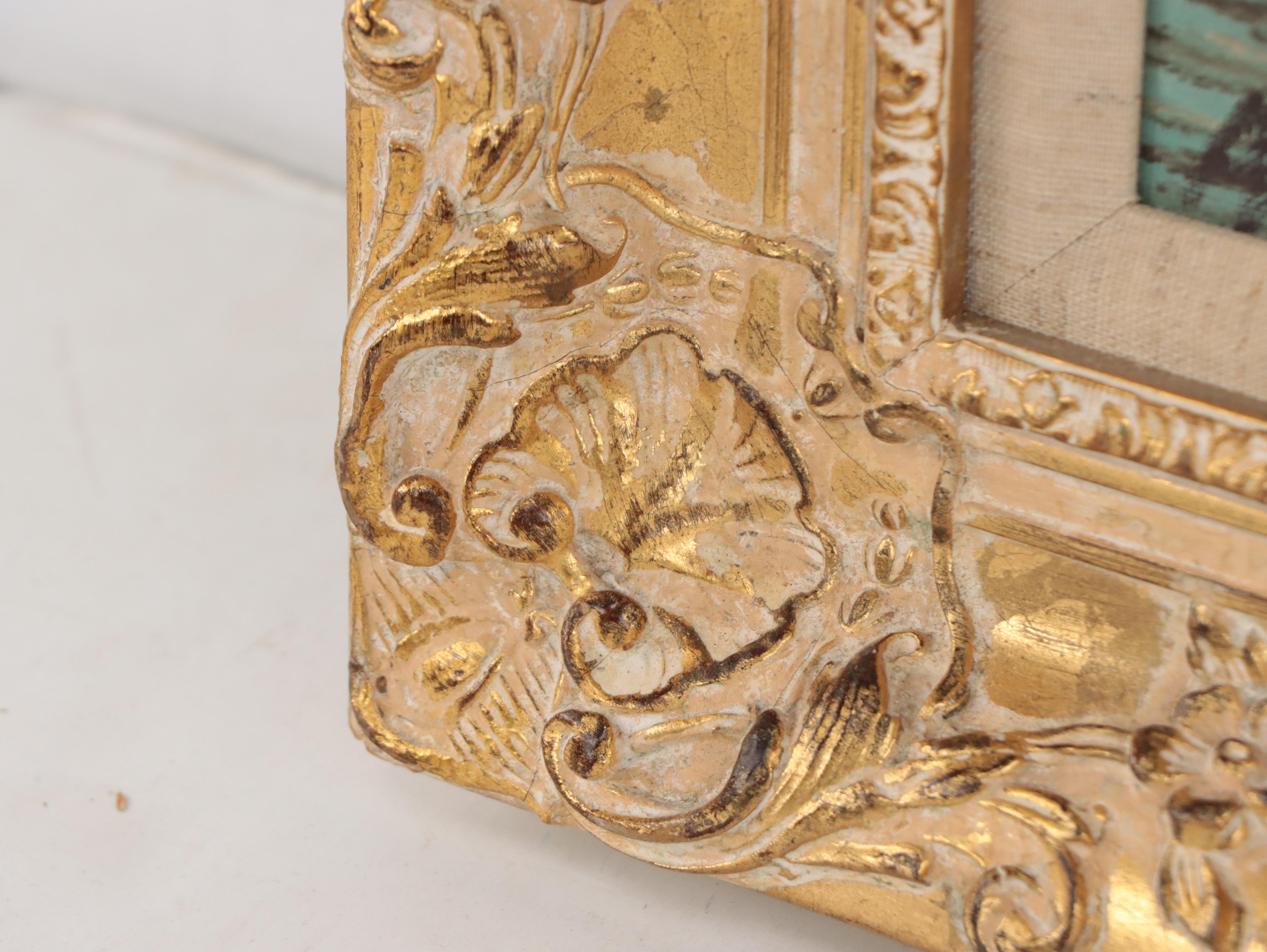 Oil Painting of City Scene