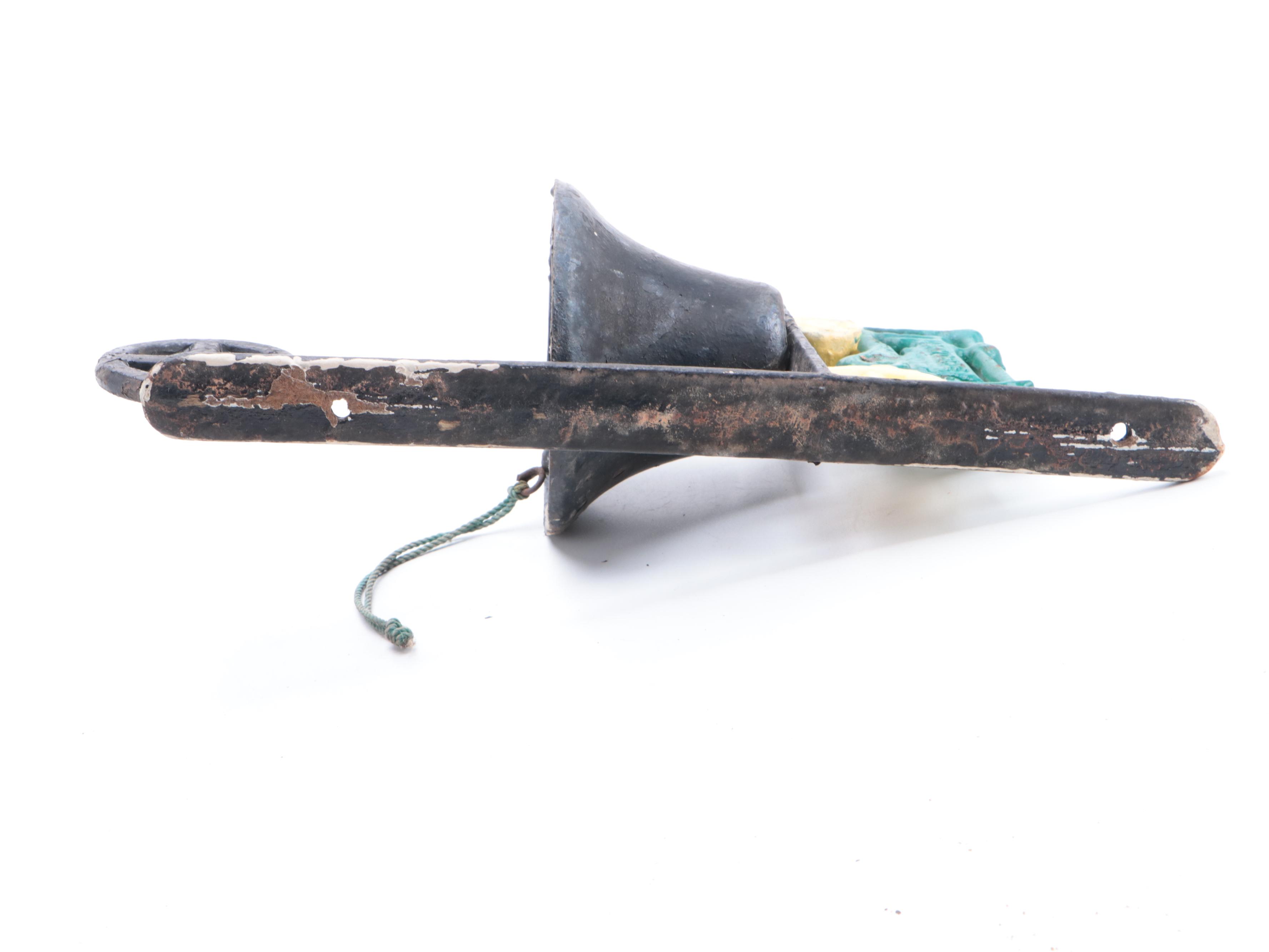 John Deere Cast Iron Wall Mounted Bell