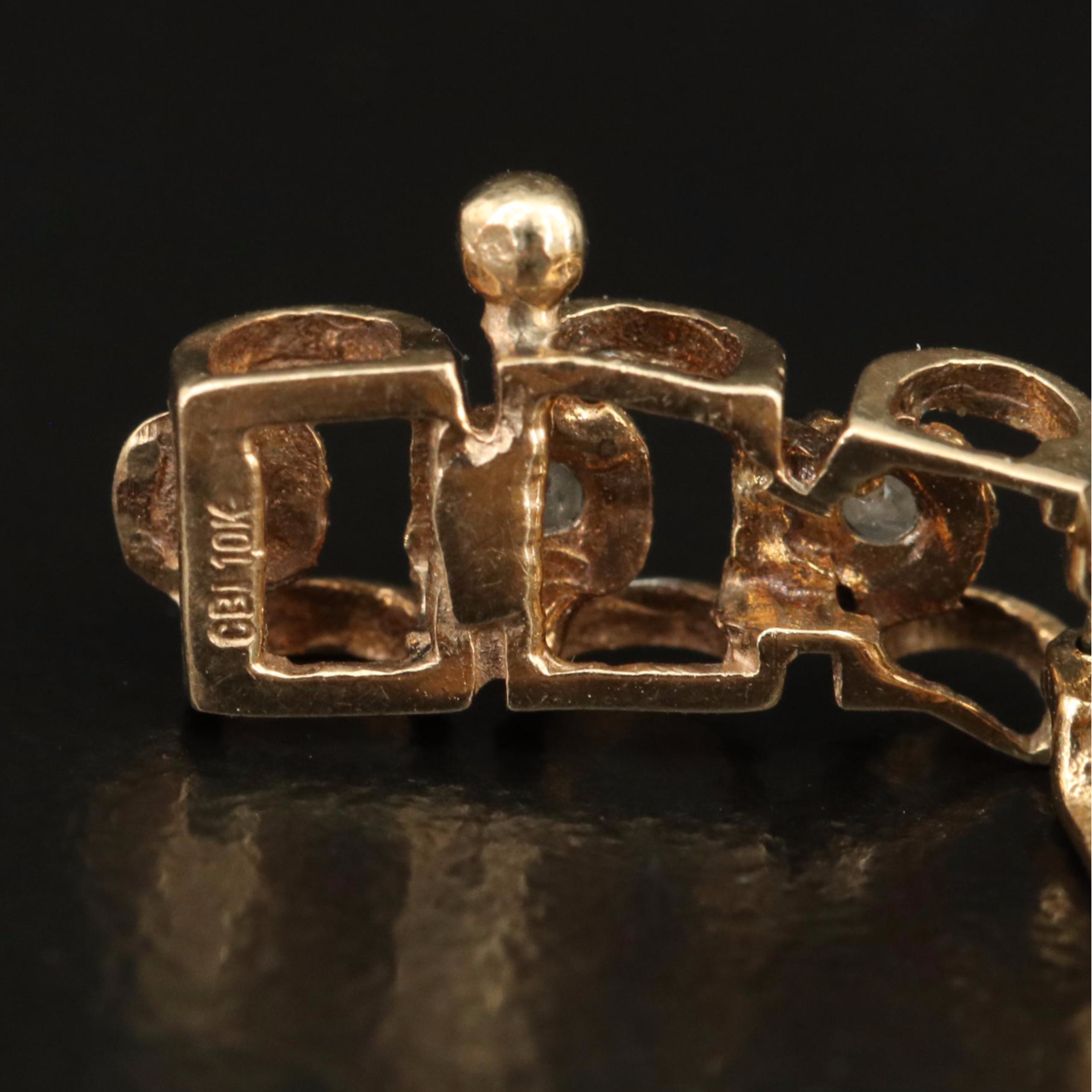 10K Diamond Bracelet