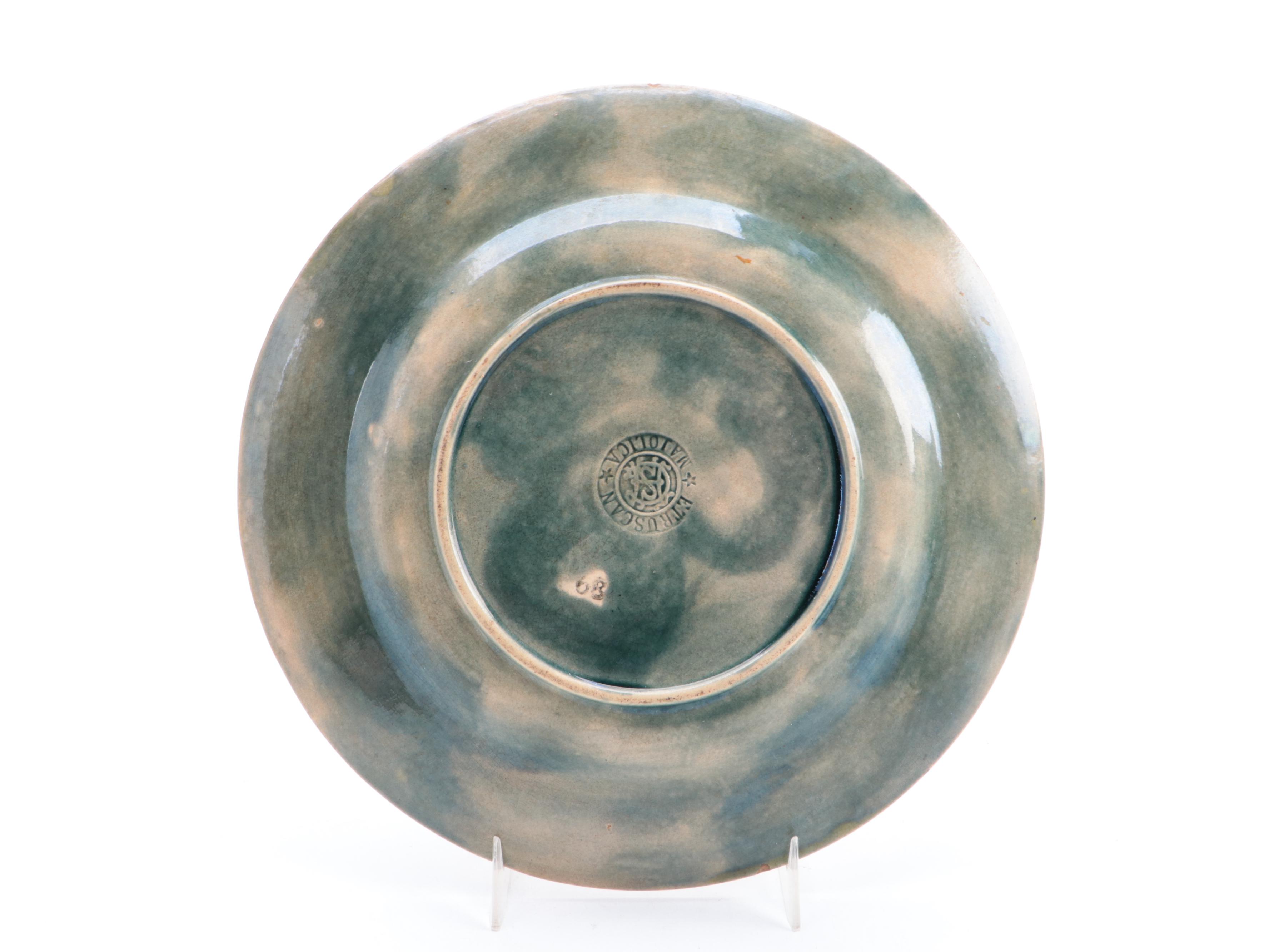 Wedgwood and Other Tin Glazed Earthenware Plates