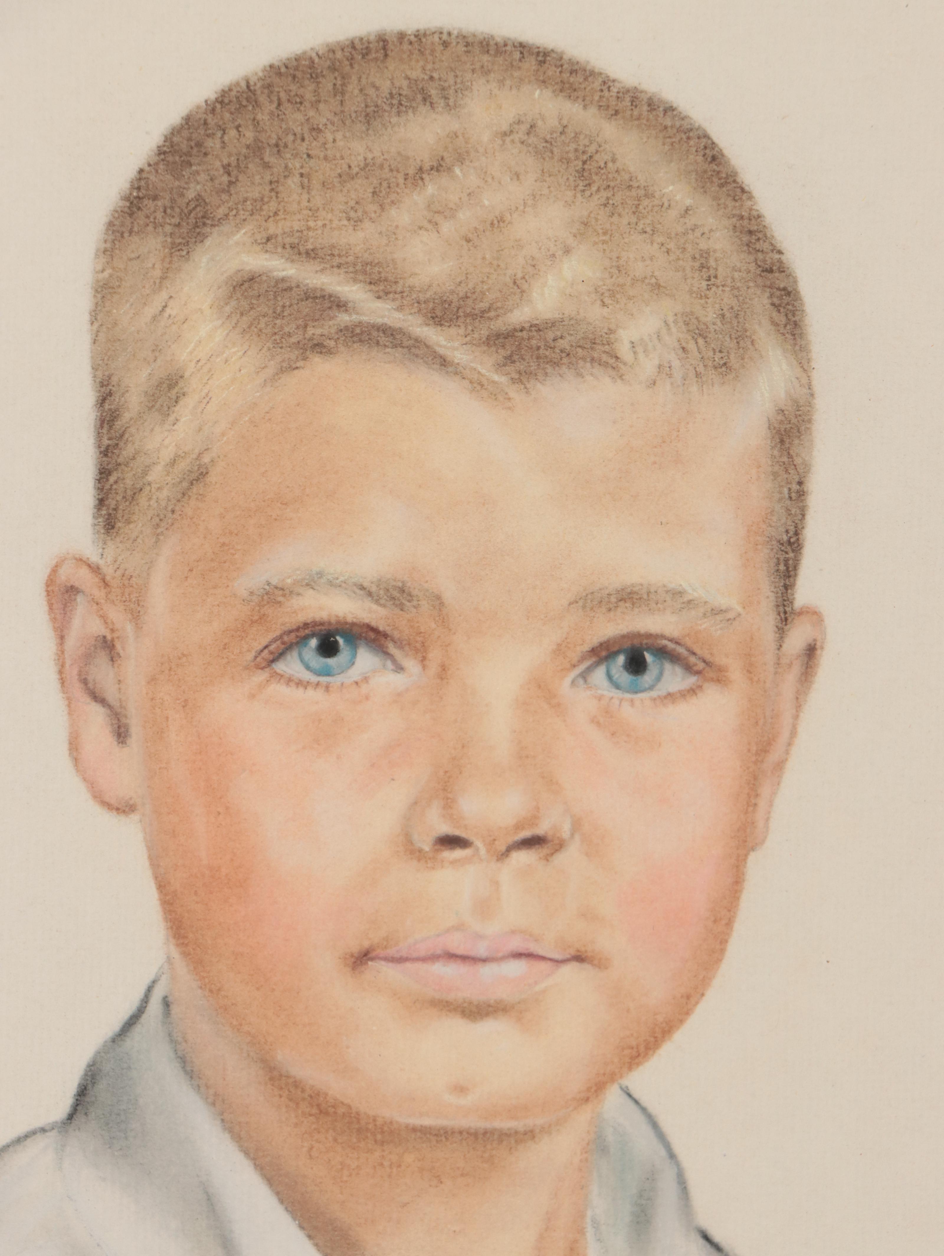 Hope Kain Pastel Drawings of Young Boys
