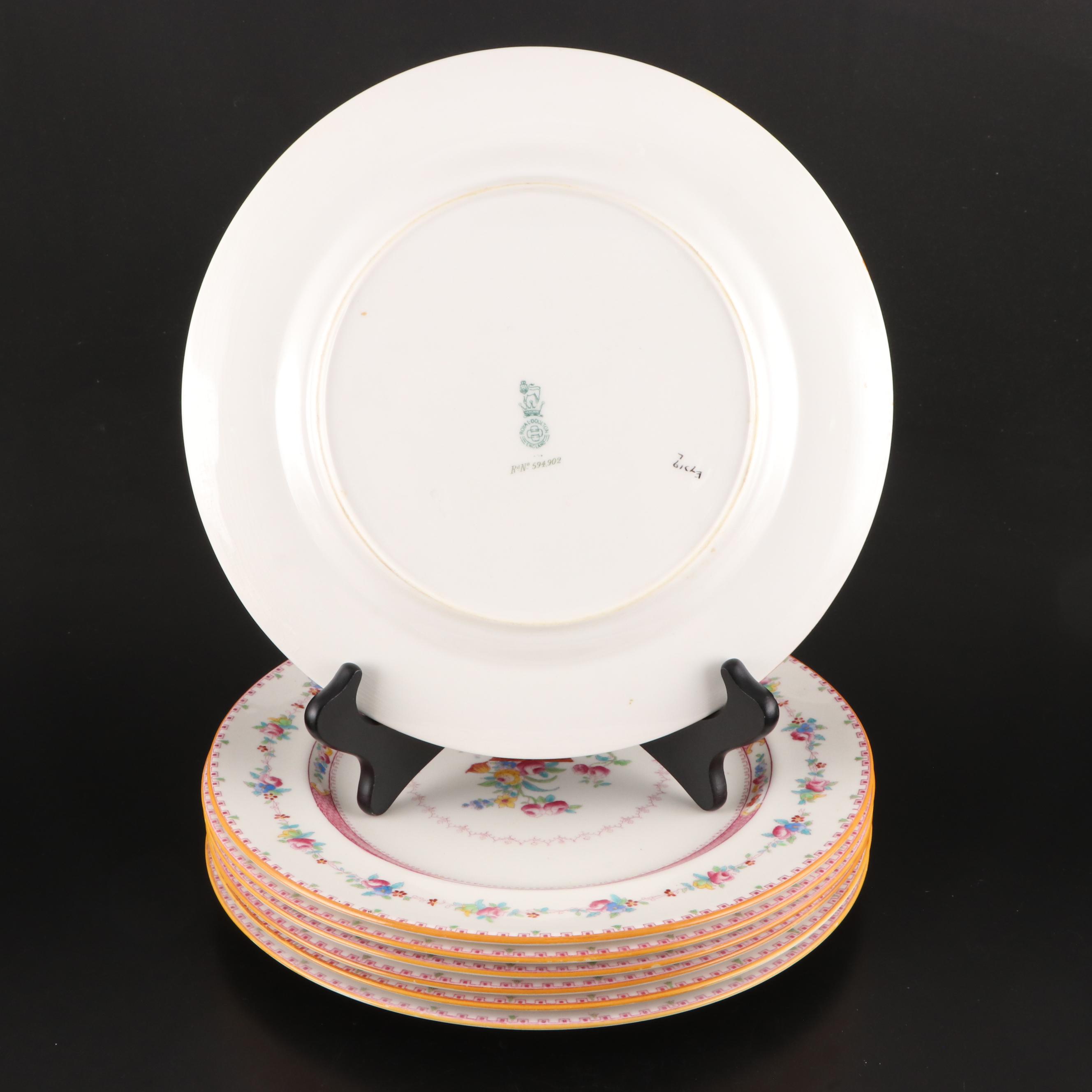 Royal Doulton "The Belgrade" Bone China Dinnerware, Early to Mid-20th Century