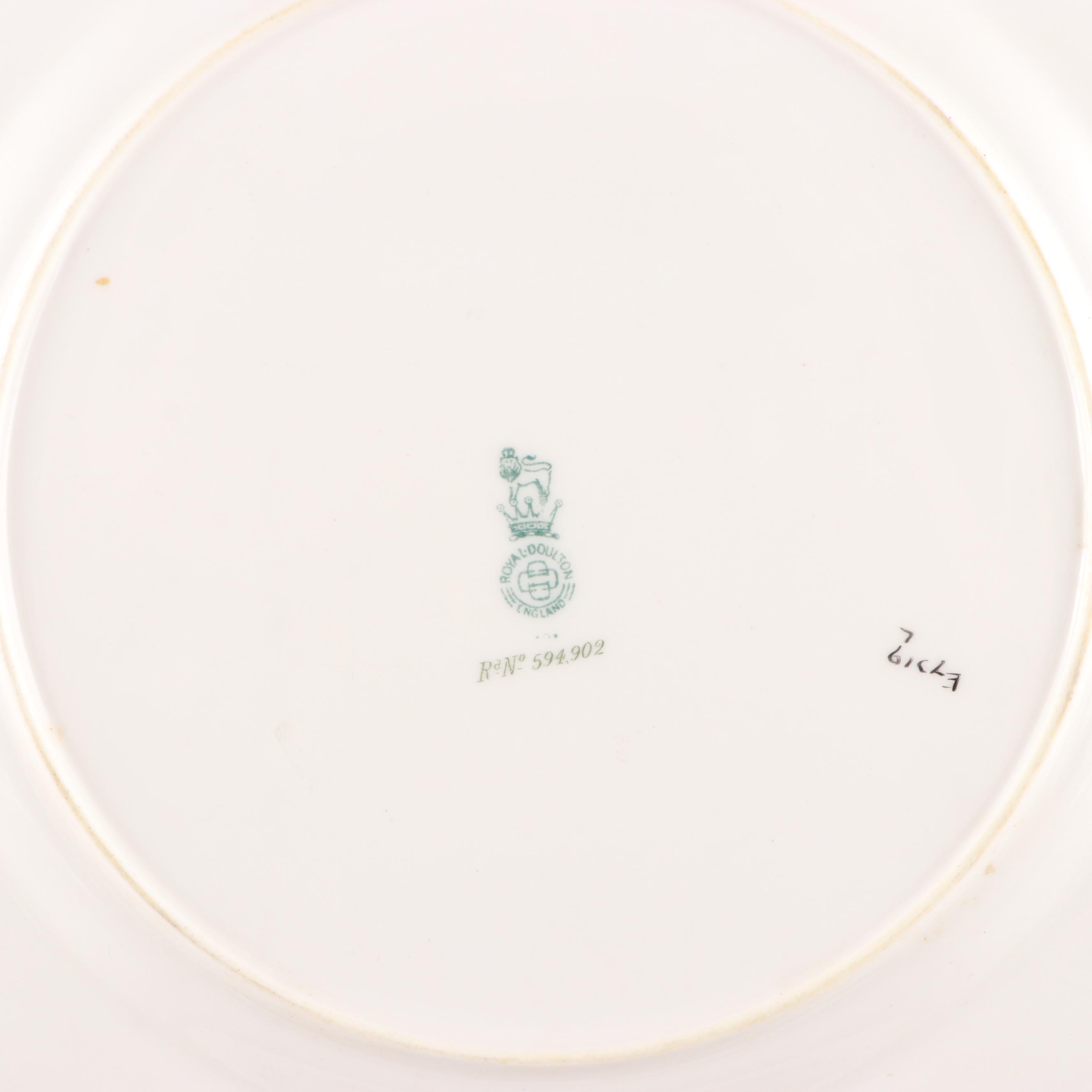 Royal Doulton "The Belgrade" Bone China Dinnerware, Early to Mid-20th Century