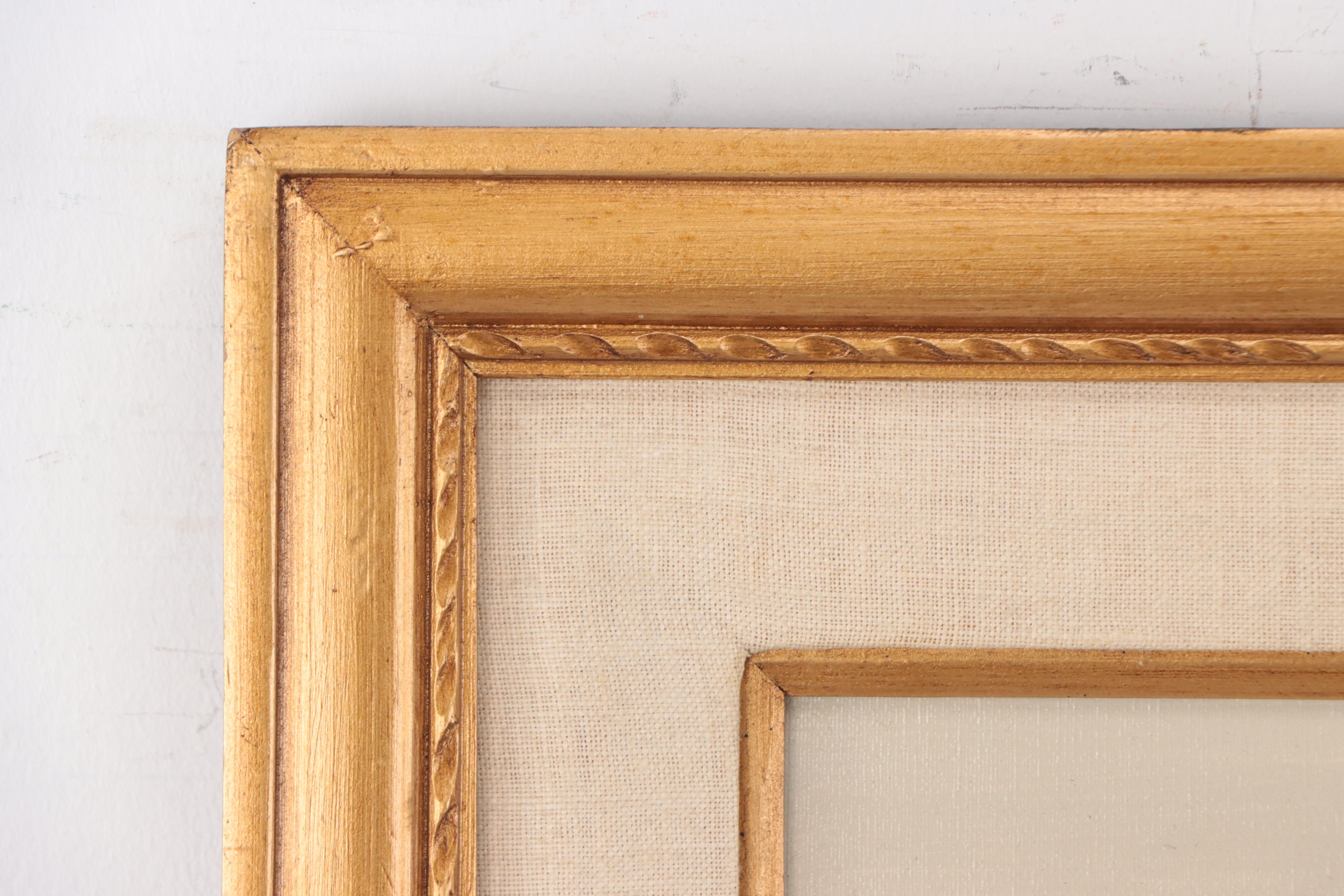 Impasto Oil Painting of Forest Landscape