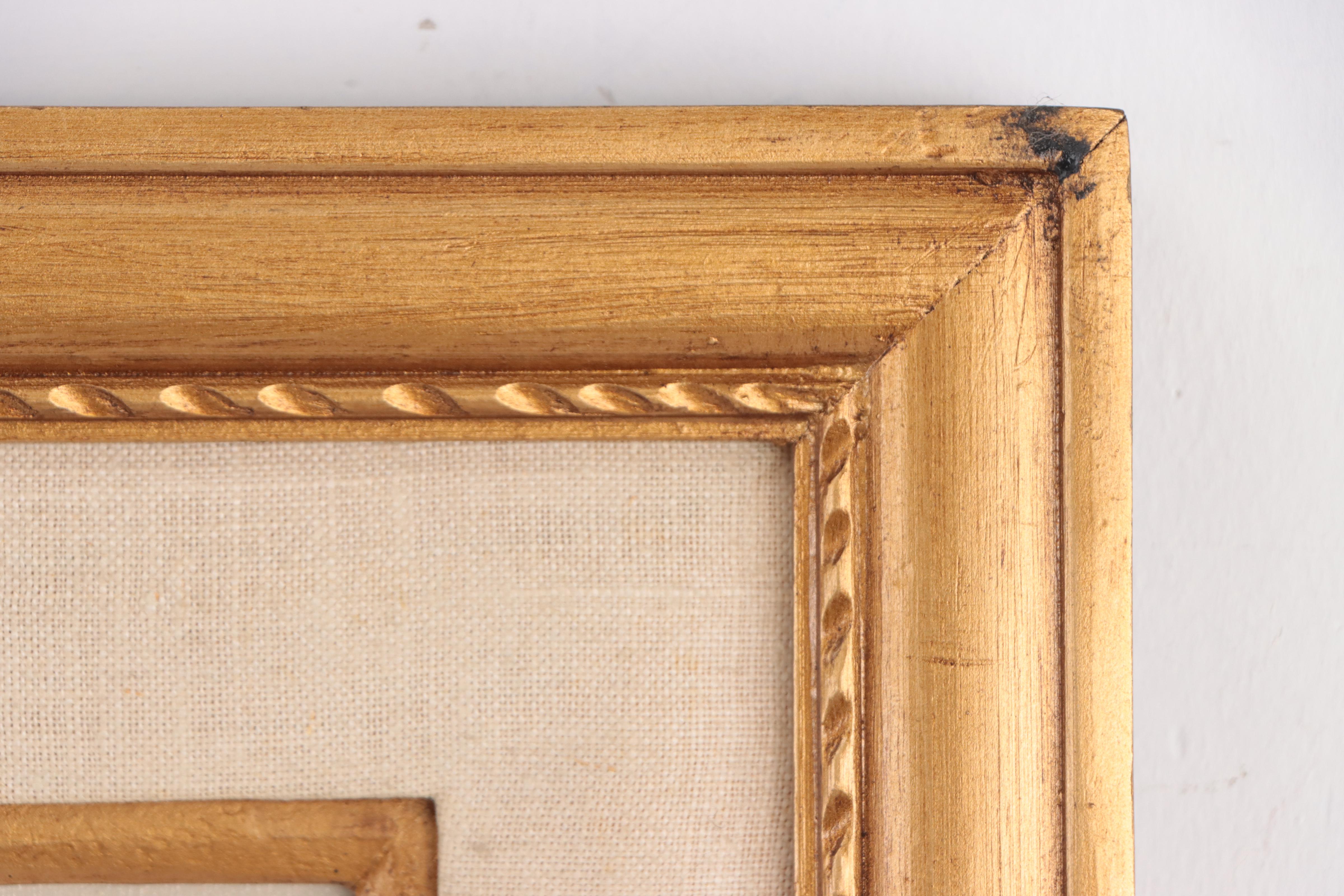 Impasto Oil Painting of Forest Landscape