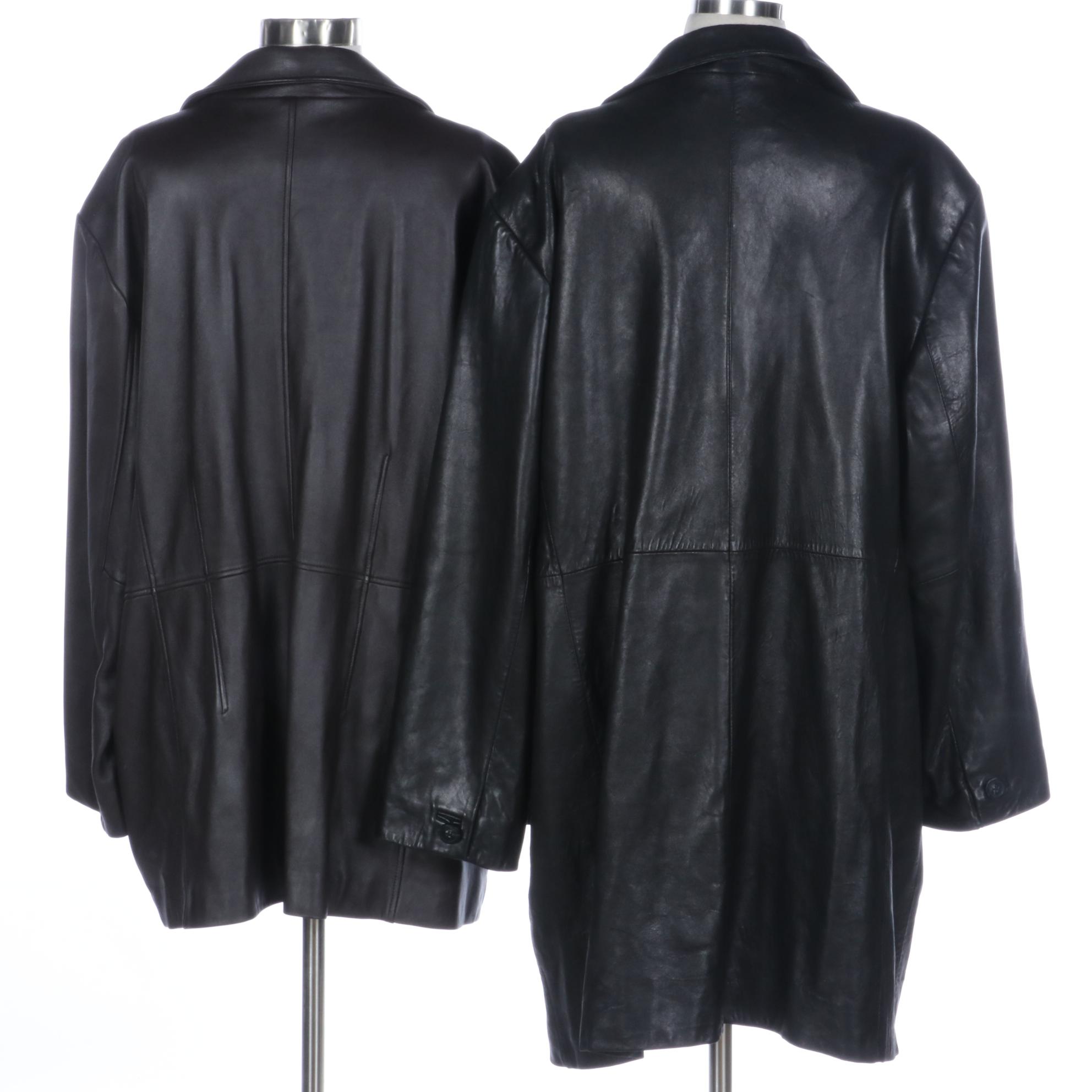 Alfani Woman and Worthington Leather Coats