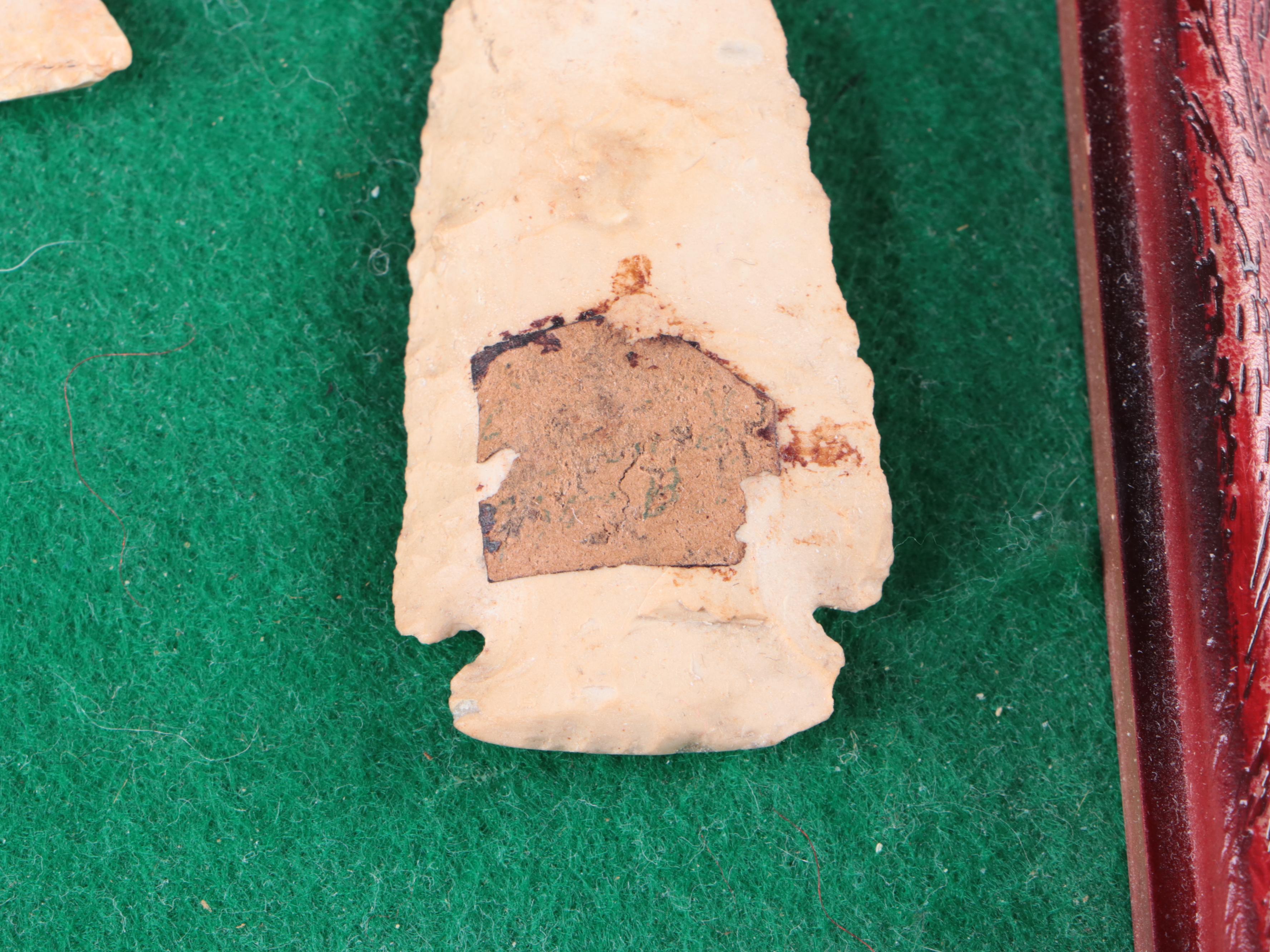 Archaic Stone Projectile Points and Arrowheads