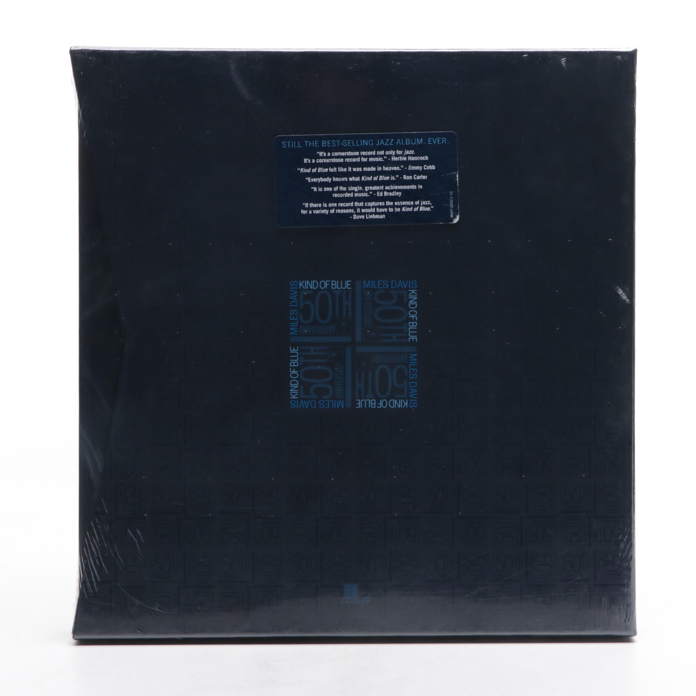Miles Davis "Kind of Blue" 50th Anniversary CD, Record, and DVD Album Box Set