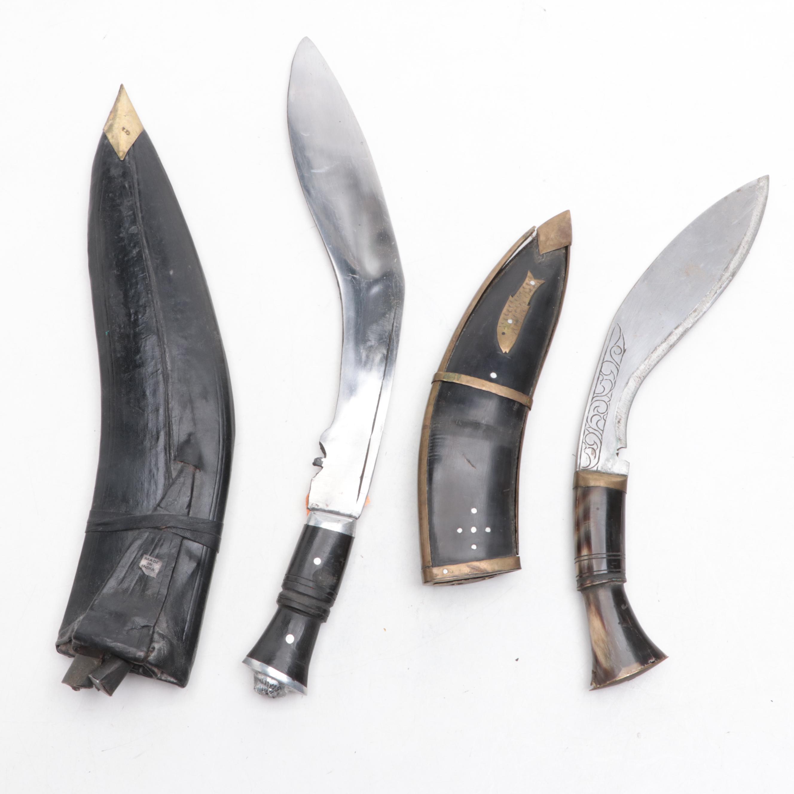 Indian Handcrafted Khukuri Knives with Sheaths