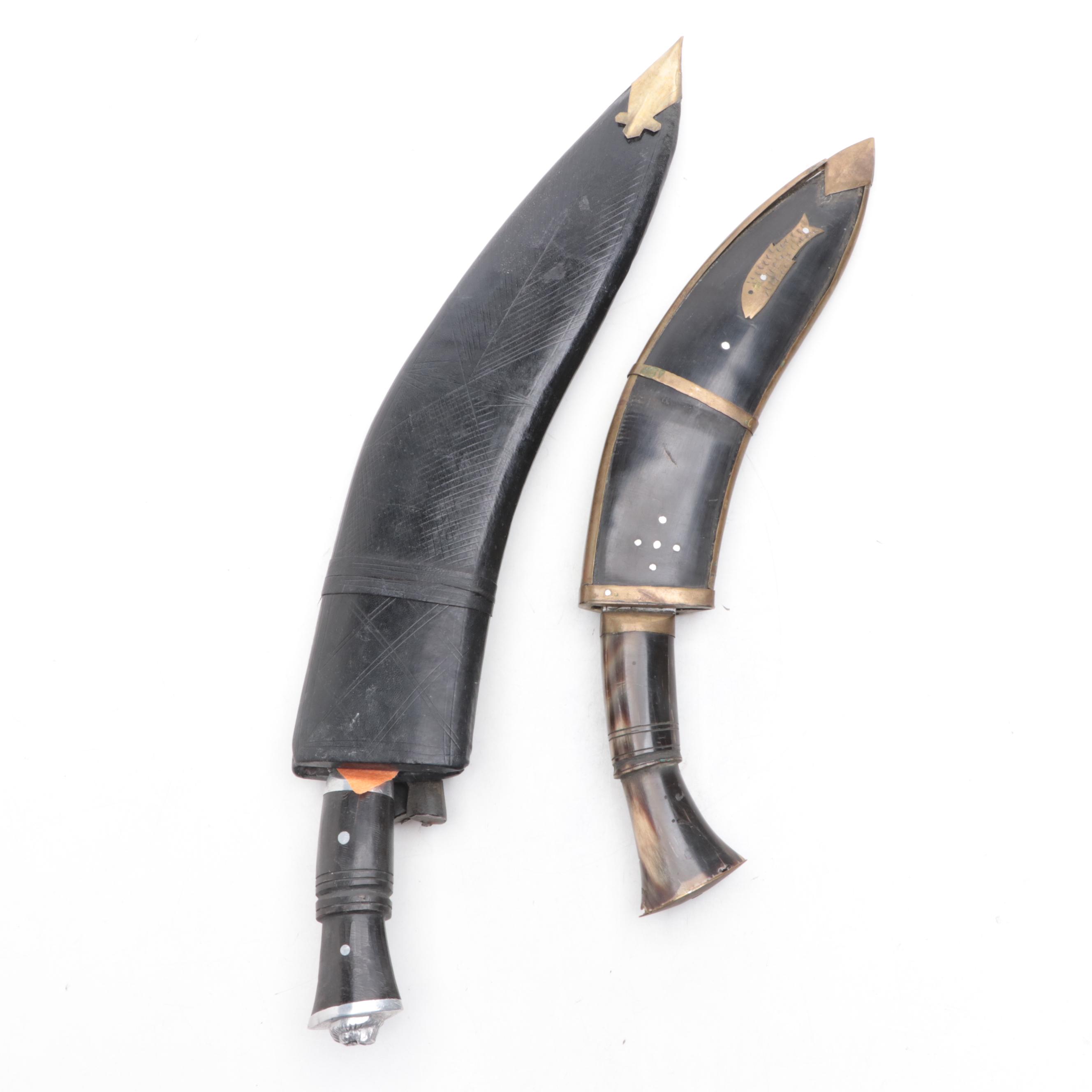 Indian Handcrafted Khukuri Knives with Sheaths