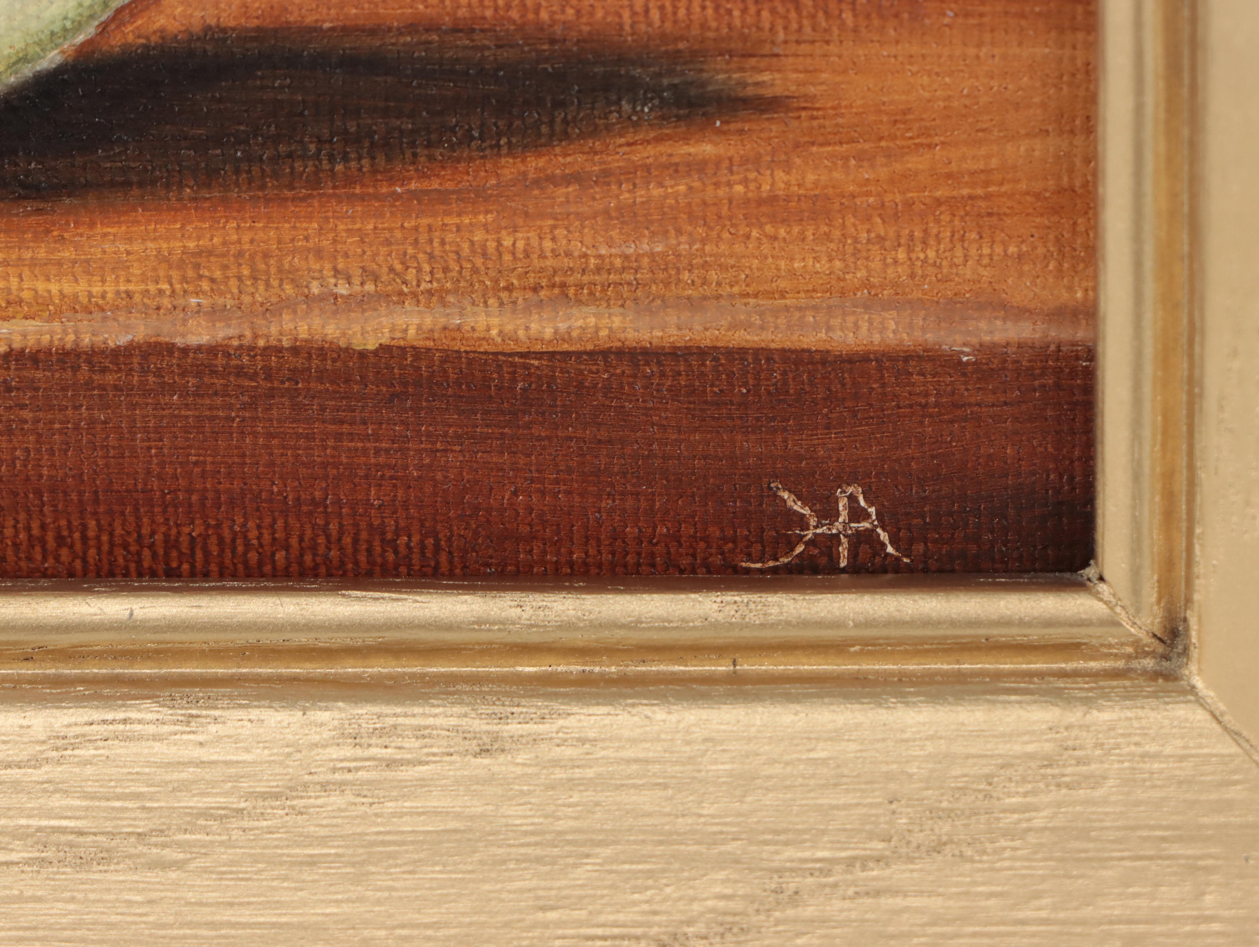 Houra H. Alghizzi Oil Painting "Watermelon," 2023