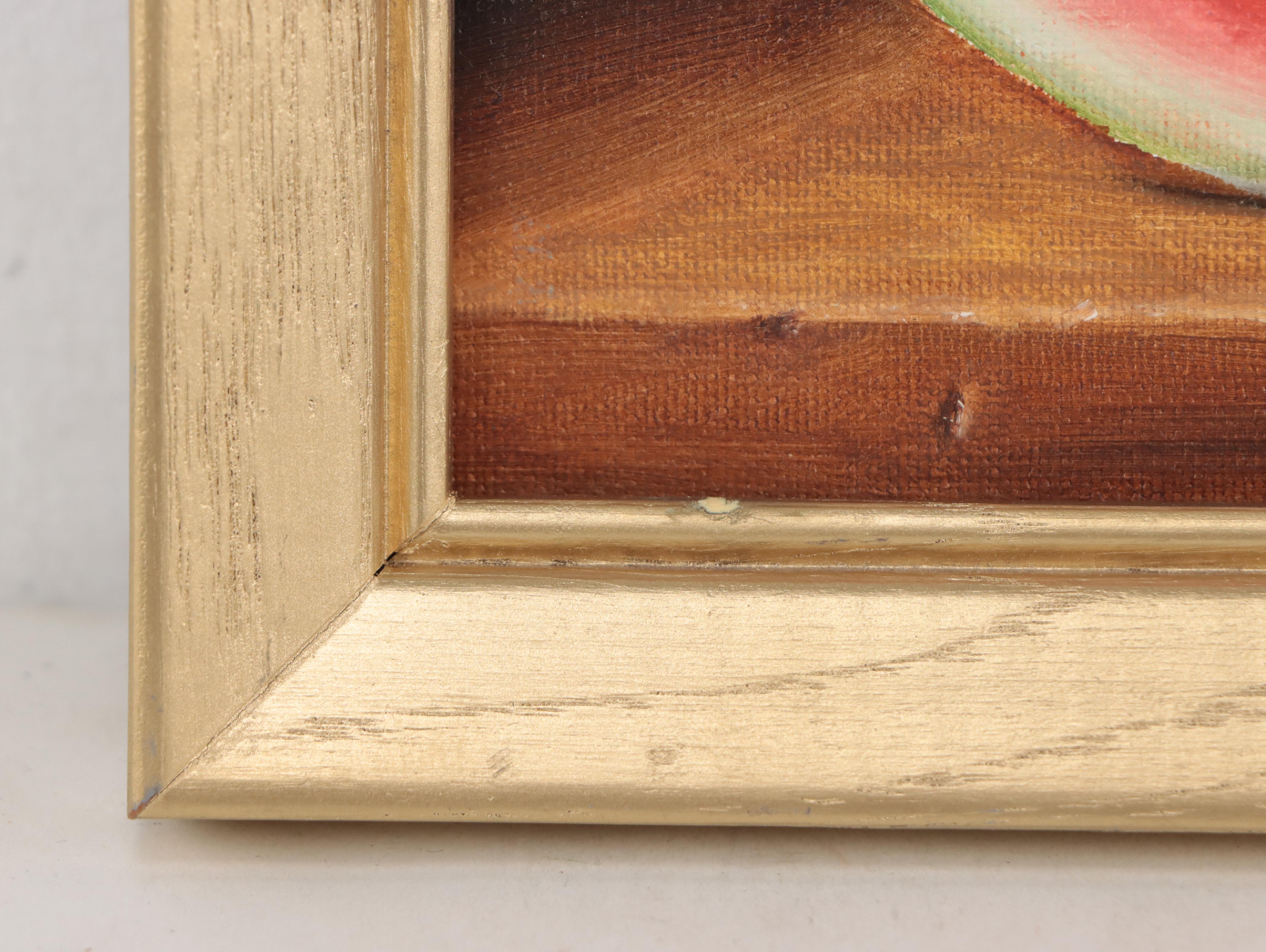 Houra H. Alghizzi Oil Painting "Watermelon," 2023