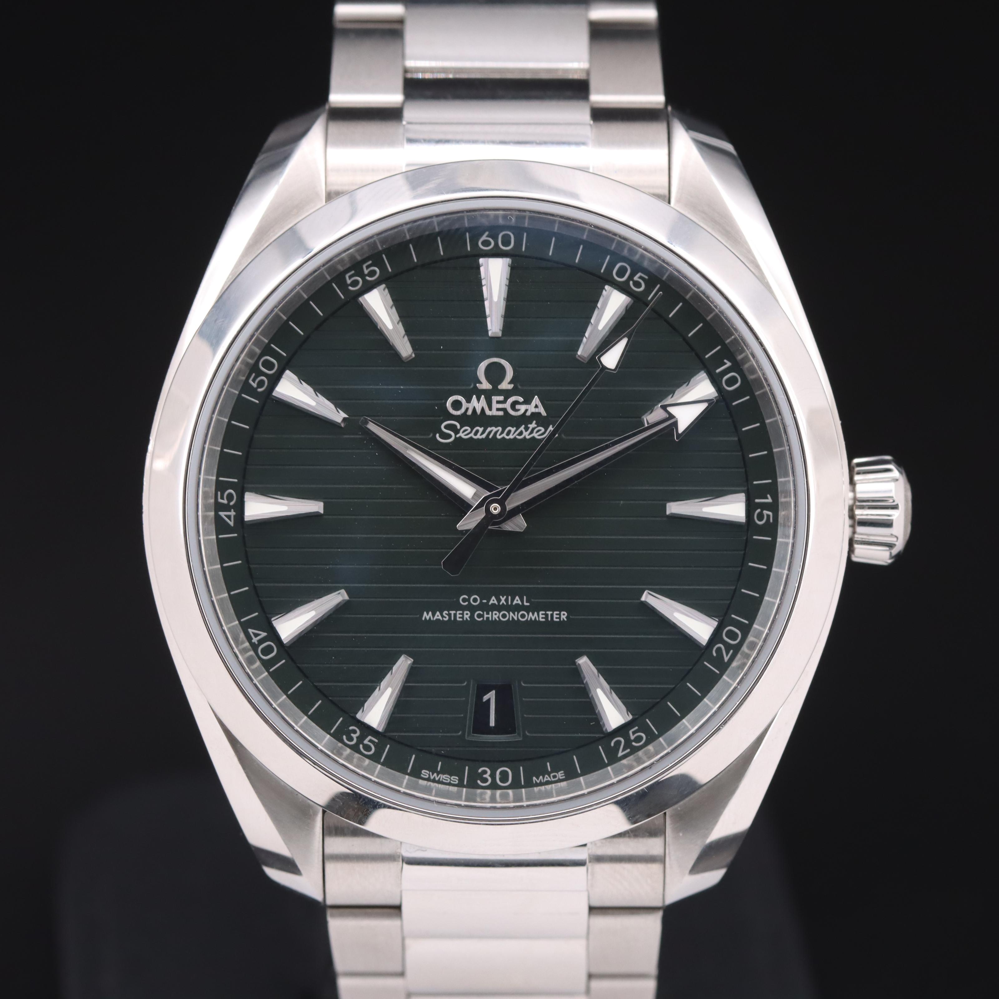 Omega Seamaster Aqua Terra Green Dial Watch