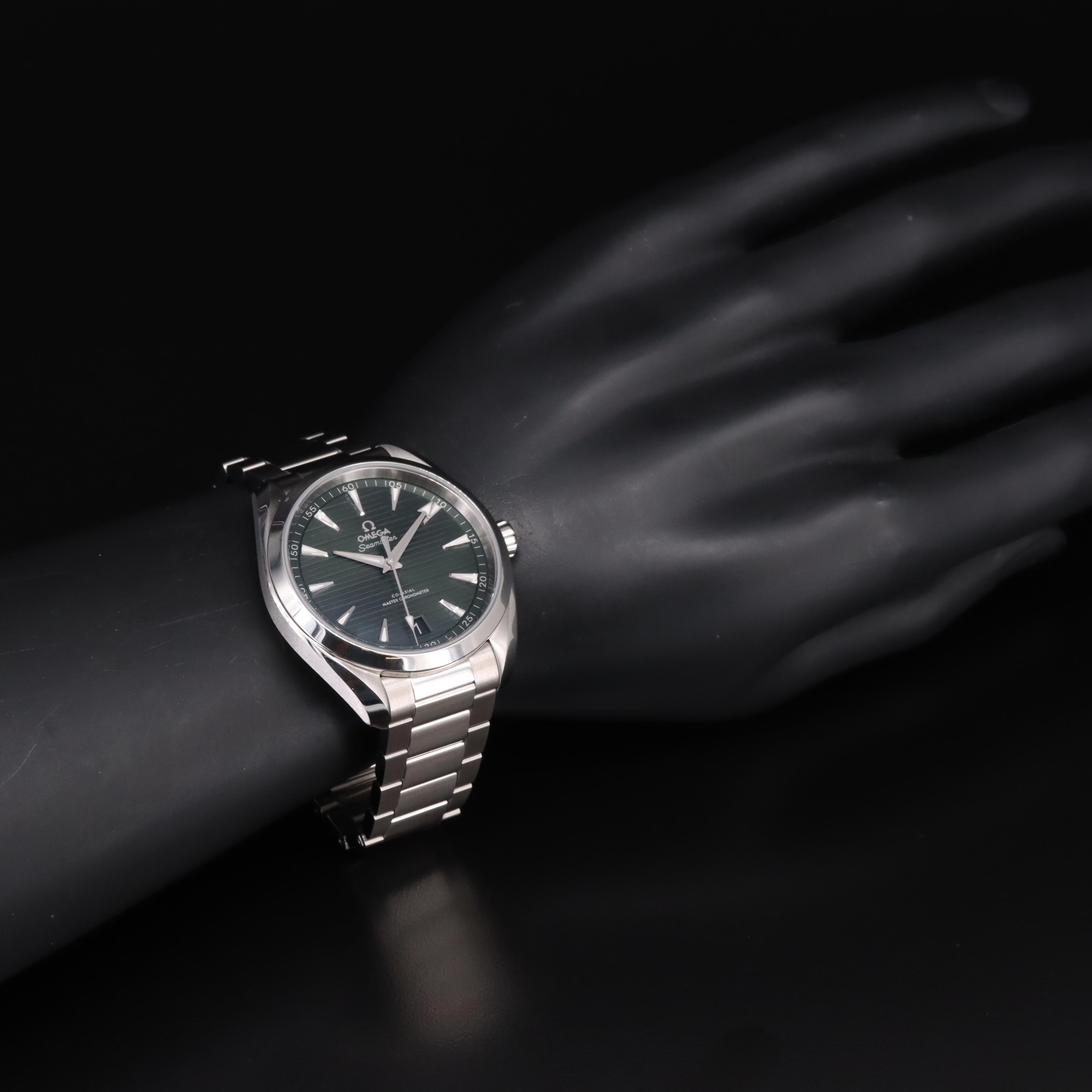 Omega Seamaster Aqua Terra Green Dial Watch