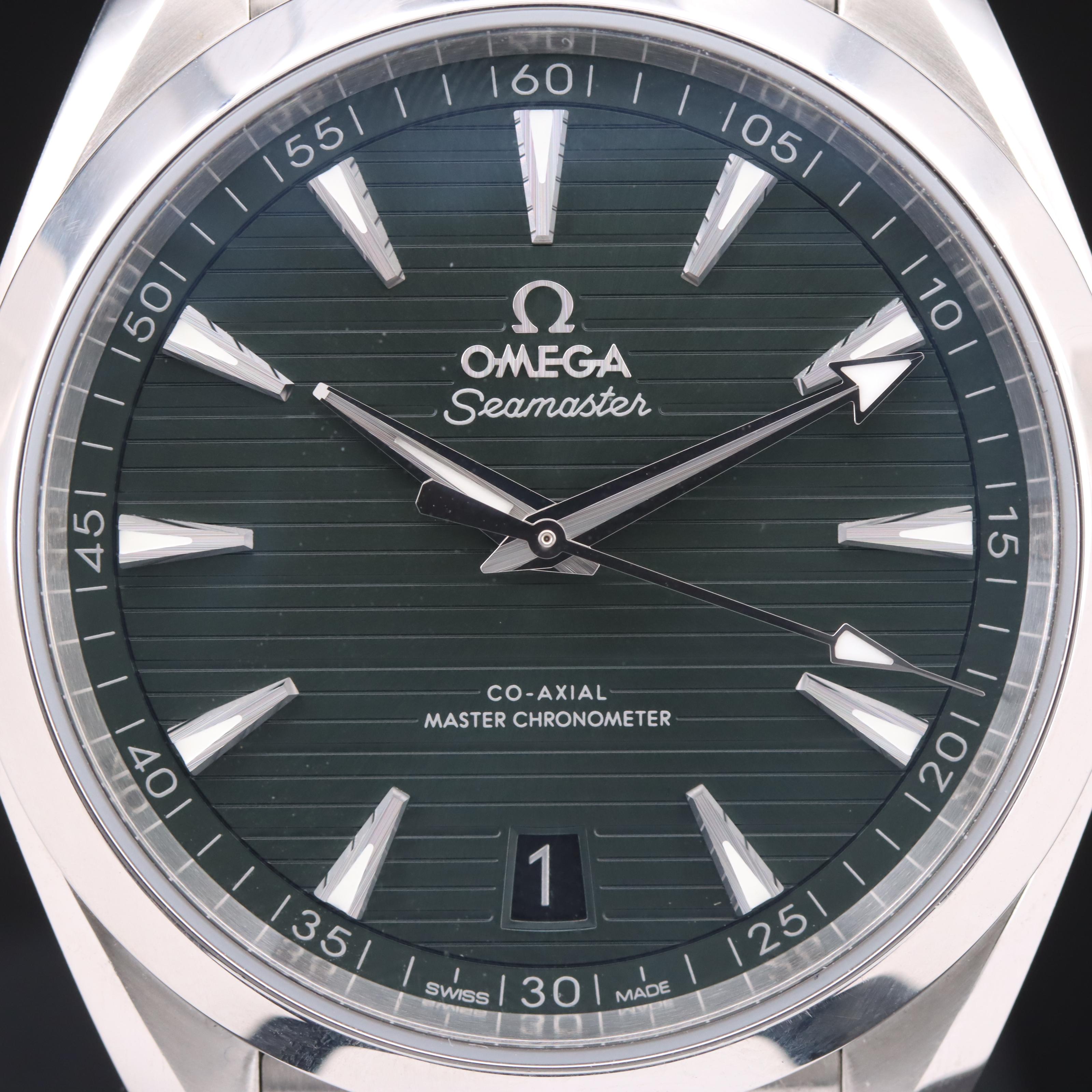 Omega Seamaster Aqua Terra Green Dial Watch