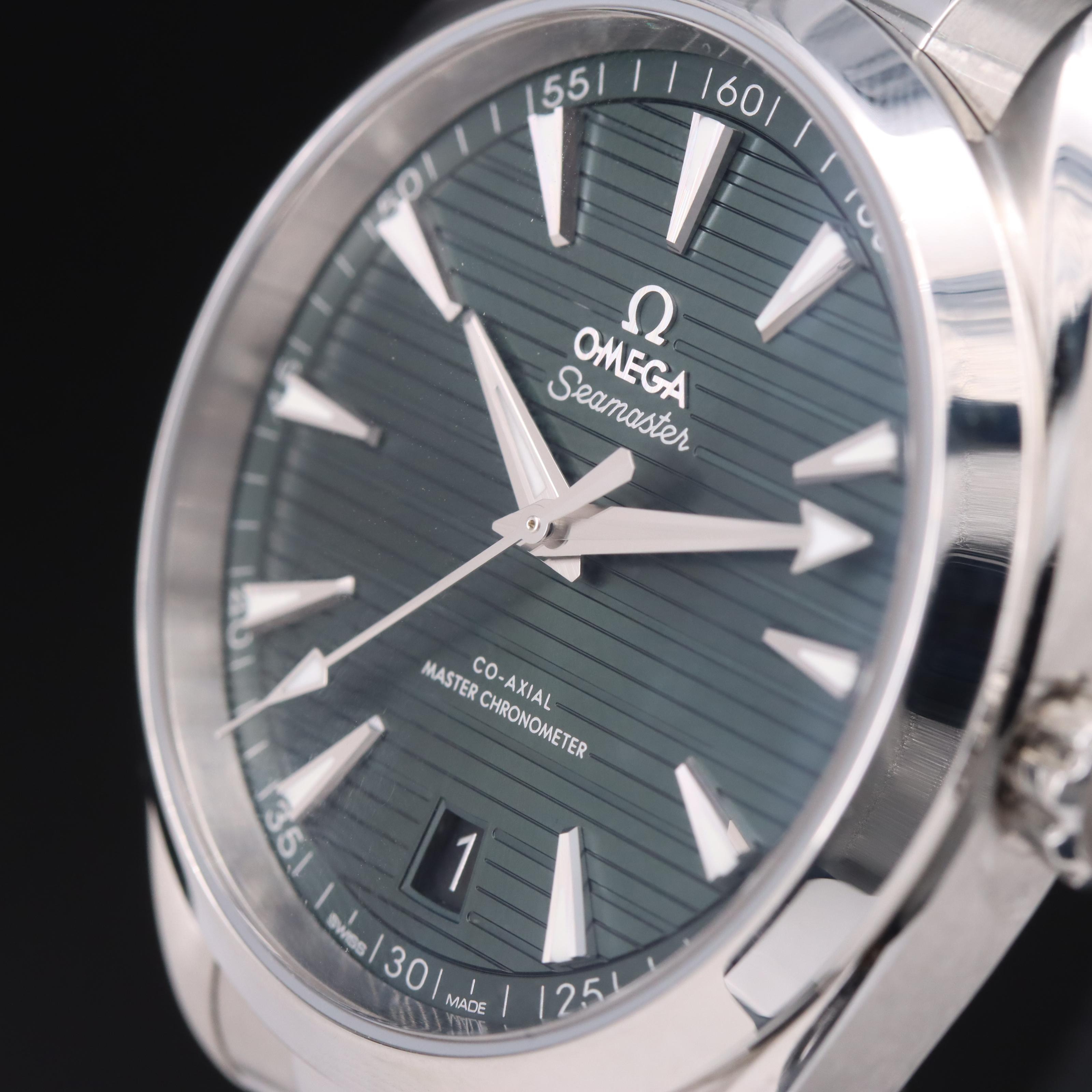 Omega Seamaster Aqua Terra Green Dial Watch