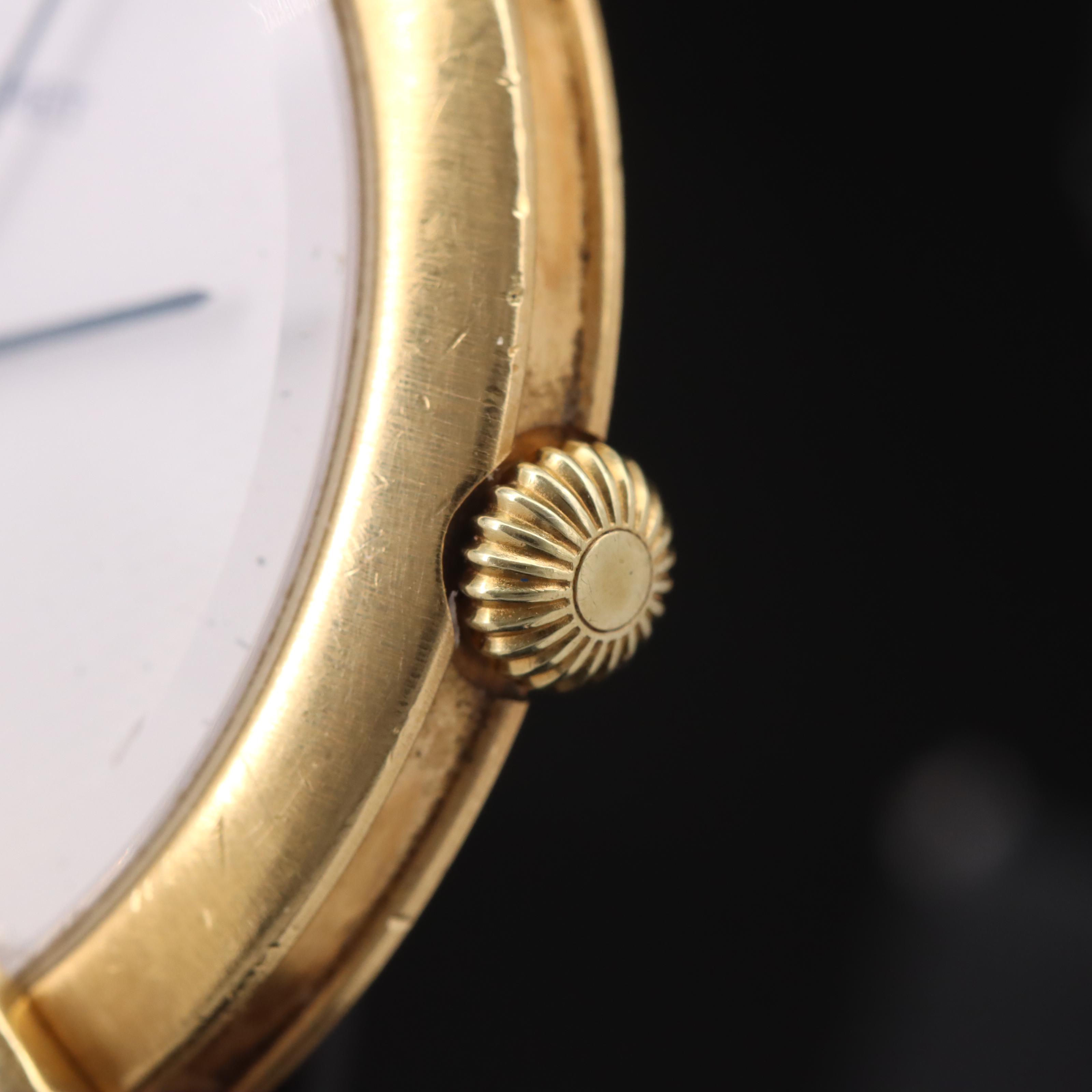 18K Chaumet Paris Elysees Diamond Dial Watch