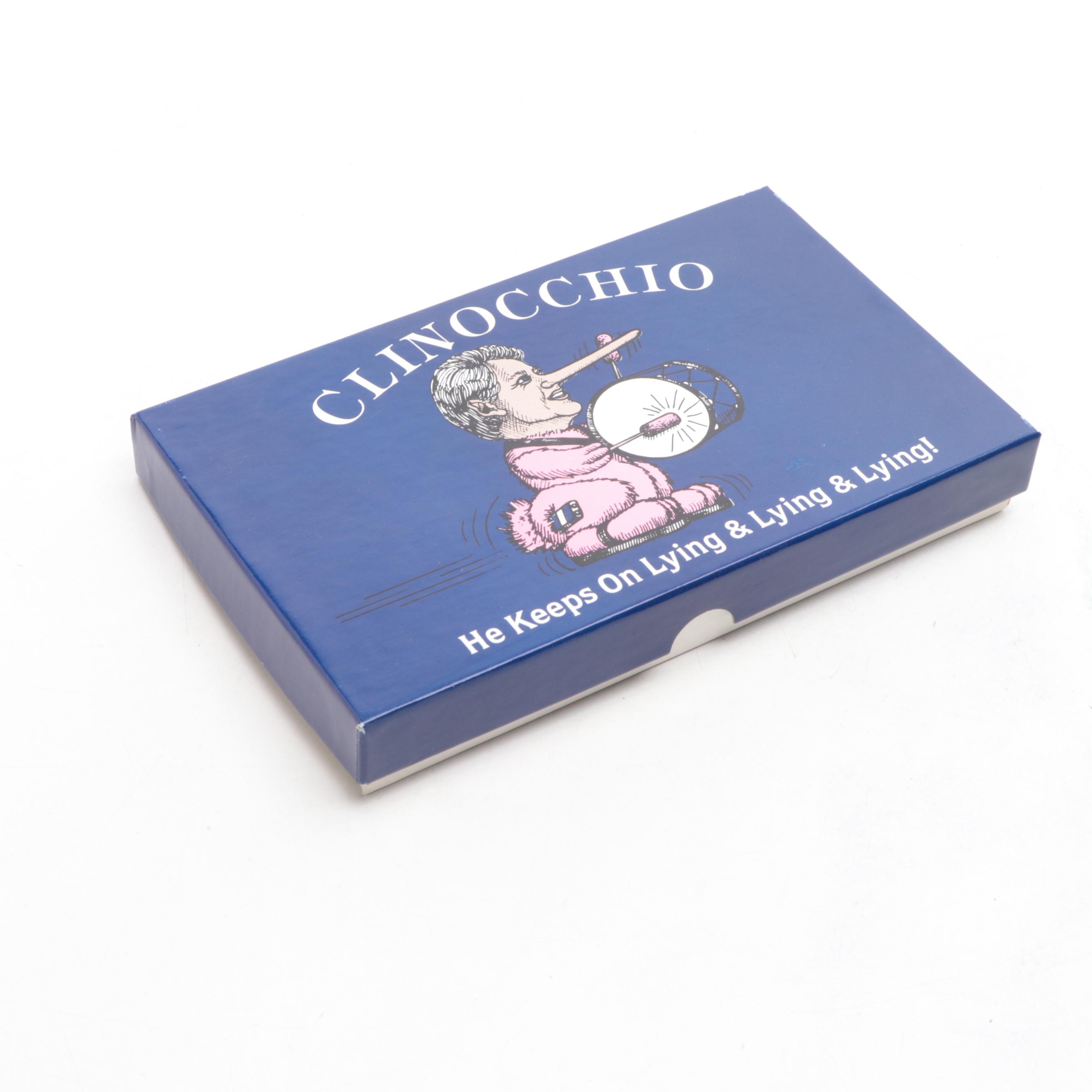 Gigand George Washington, Abraham Lincoln and Other Folding Knife