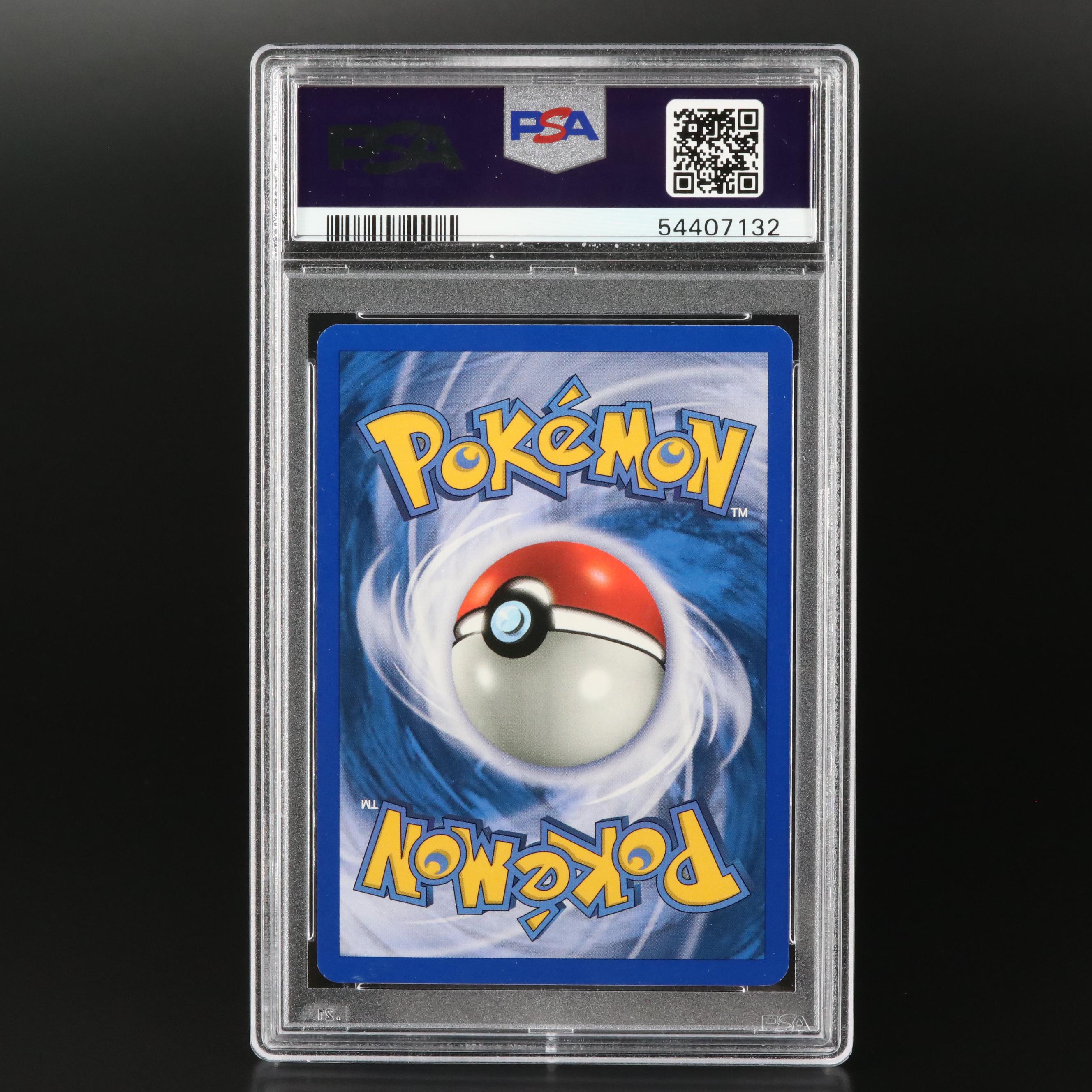 2002 Pokemon Eevee - Rev. Foil Legendary Collection #74 PSA Graded NM-MT 8