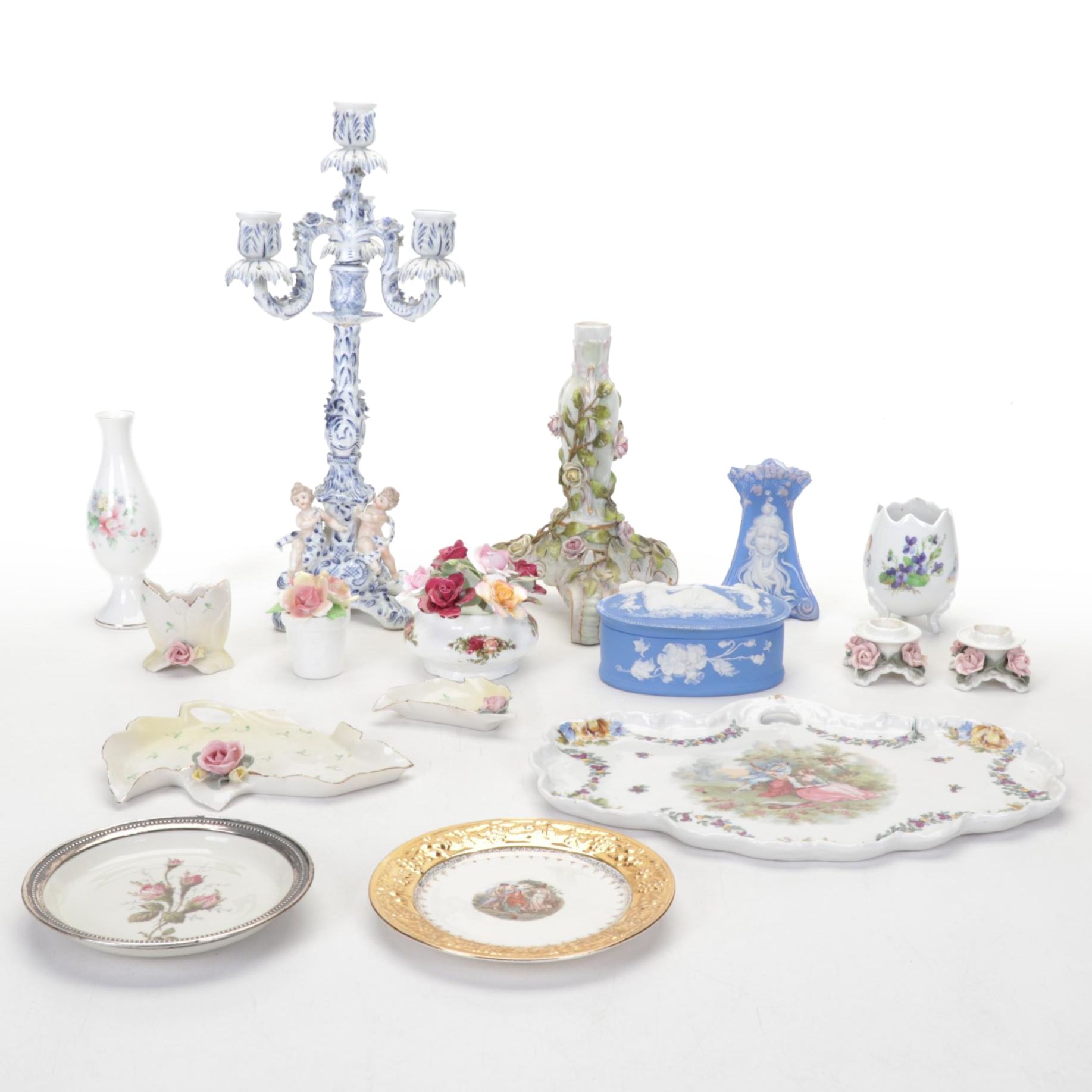 Rosenthal, Dresden, Royal Doulton, Limoges, and More Porcelain Décor